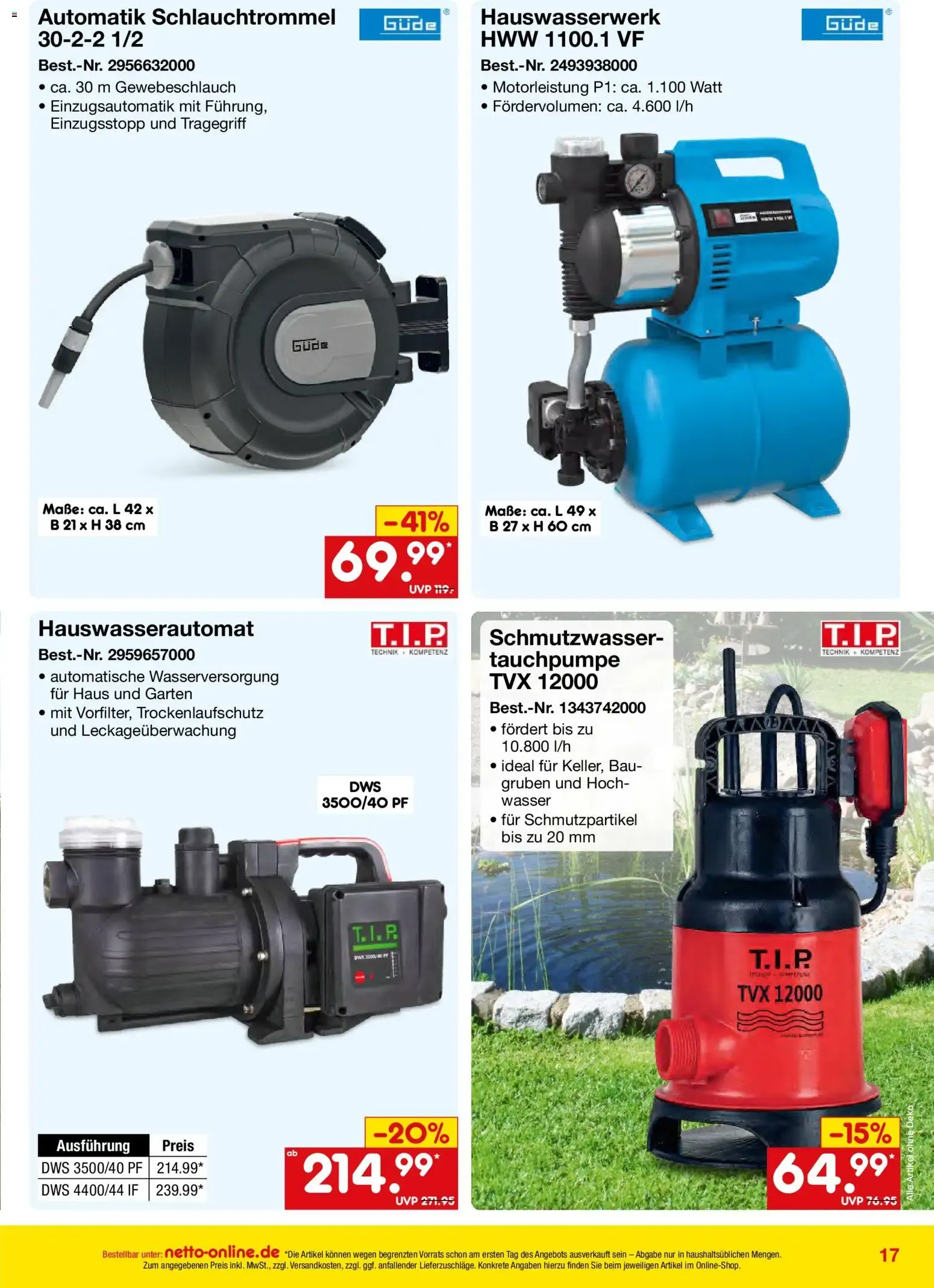 Netto Marken-Discount Online-Angebote August (ab 01.08.2026) » Angebote von 30. Juli bis 31. August 2026 - Prospekt seite 17