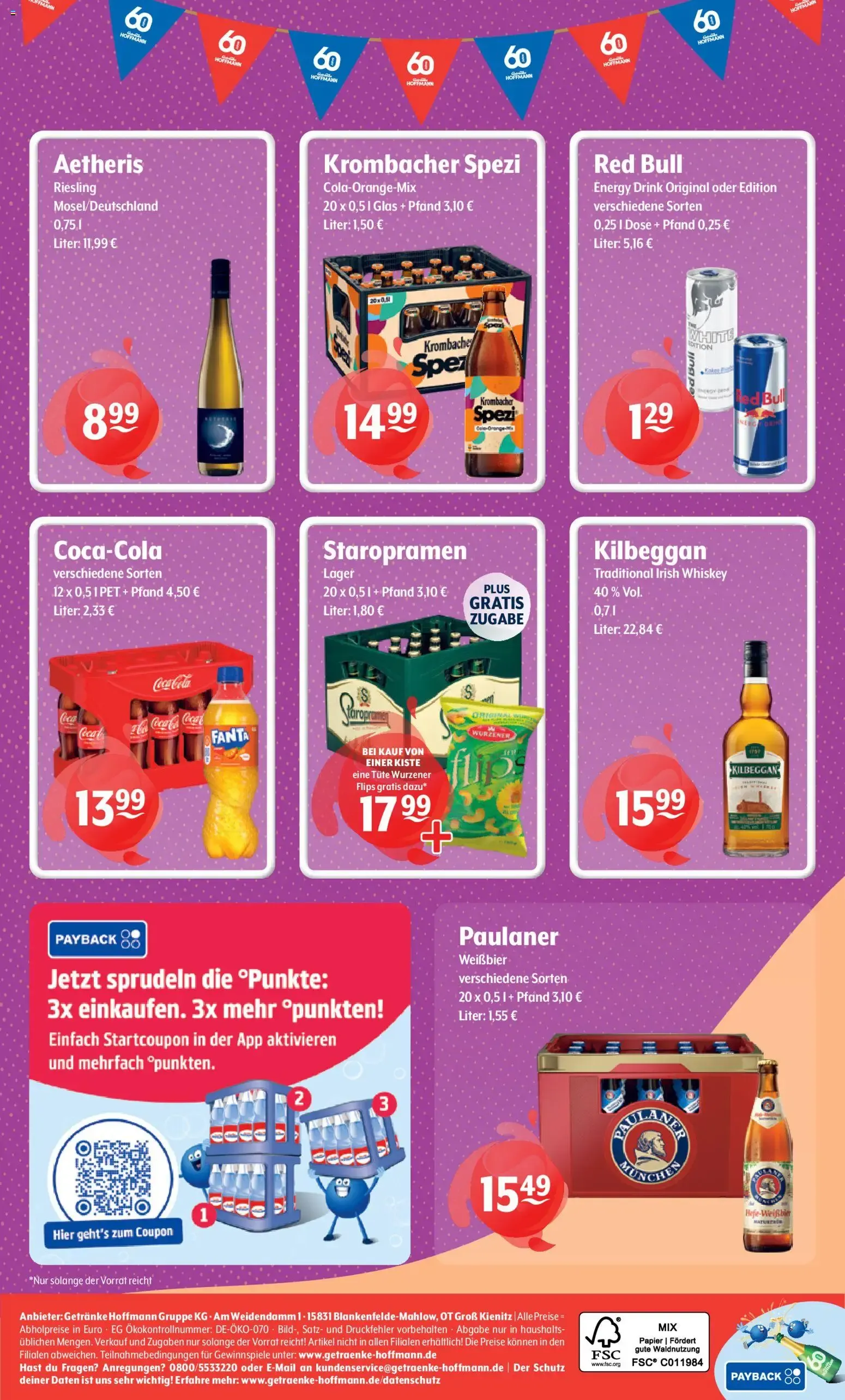 Getränke Hoffmann: Jubiläumsdeals von 24. August bis 29. August 2026 - Prospekt seite 8