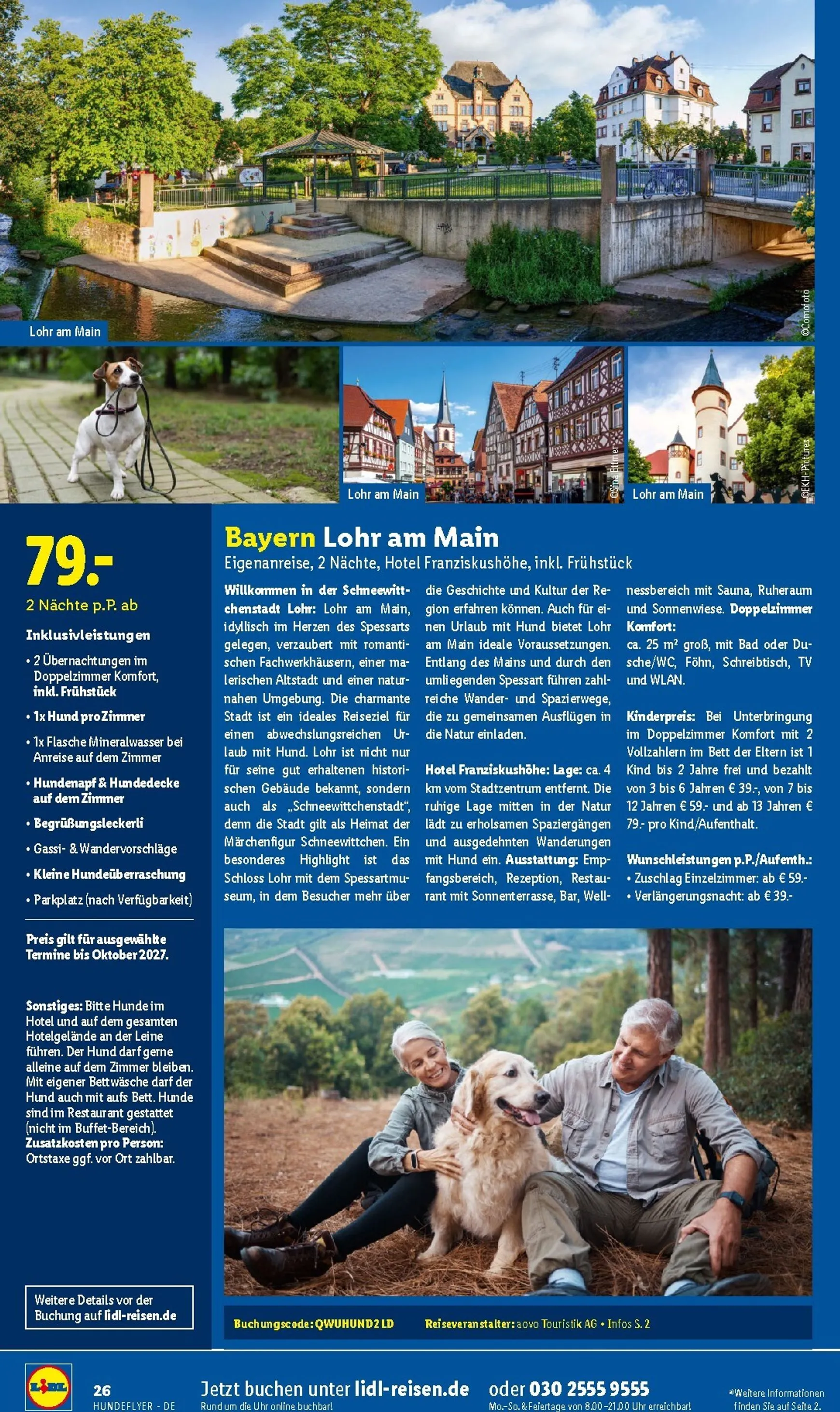 Urlaub mit Wau-Effekt lohnt sich. Lidl Reisen & Experiences von 29. Juli bis 31. Dezember 2026 - Prospekt seite 26