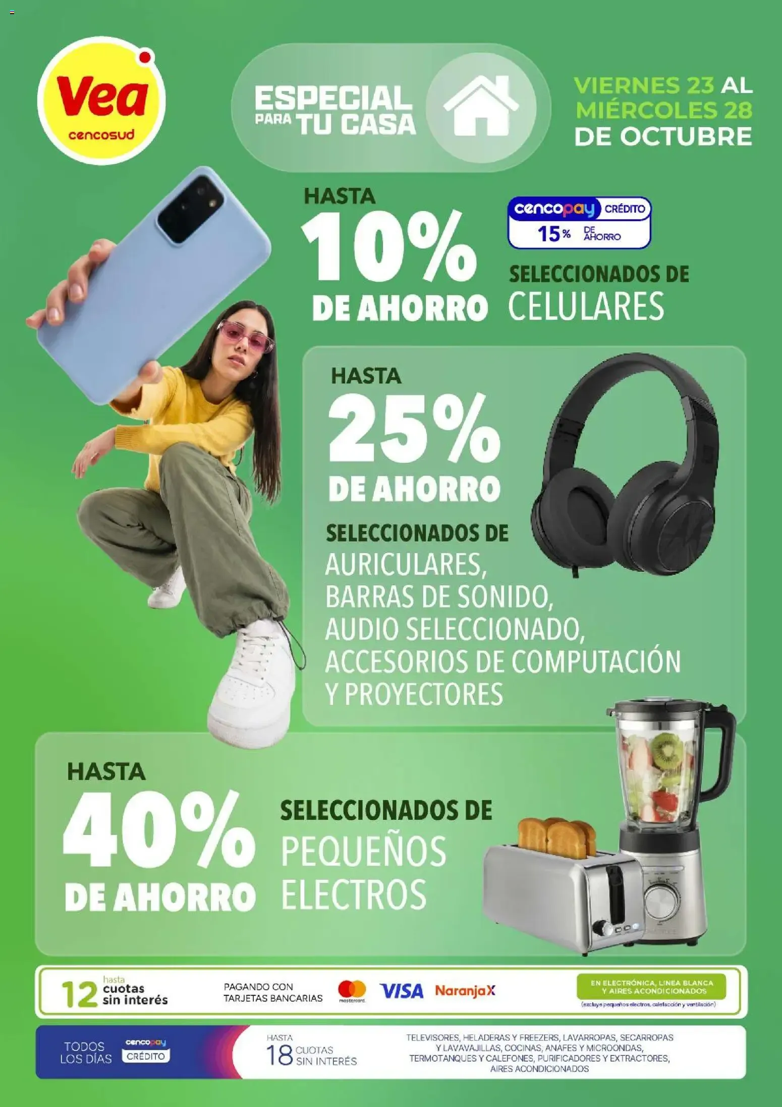 Ofertas de Vea - Especial para tu casa del 23/10/2026 - 28/10/2026 23 de octubre al 28 de octubre 2026 - Página 2 del catálogo