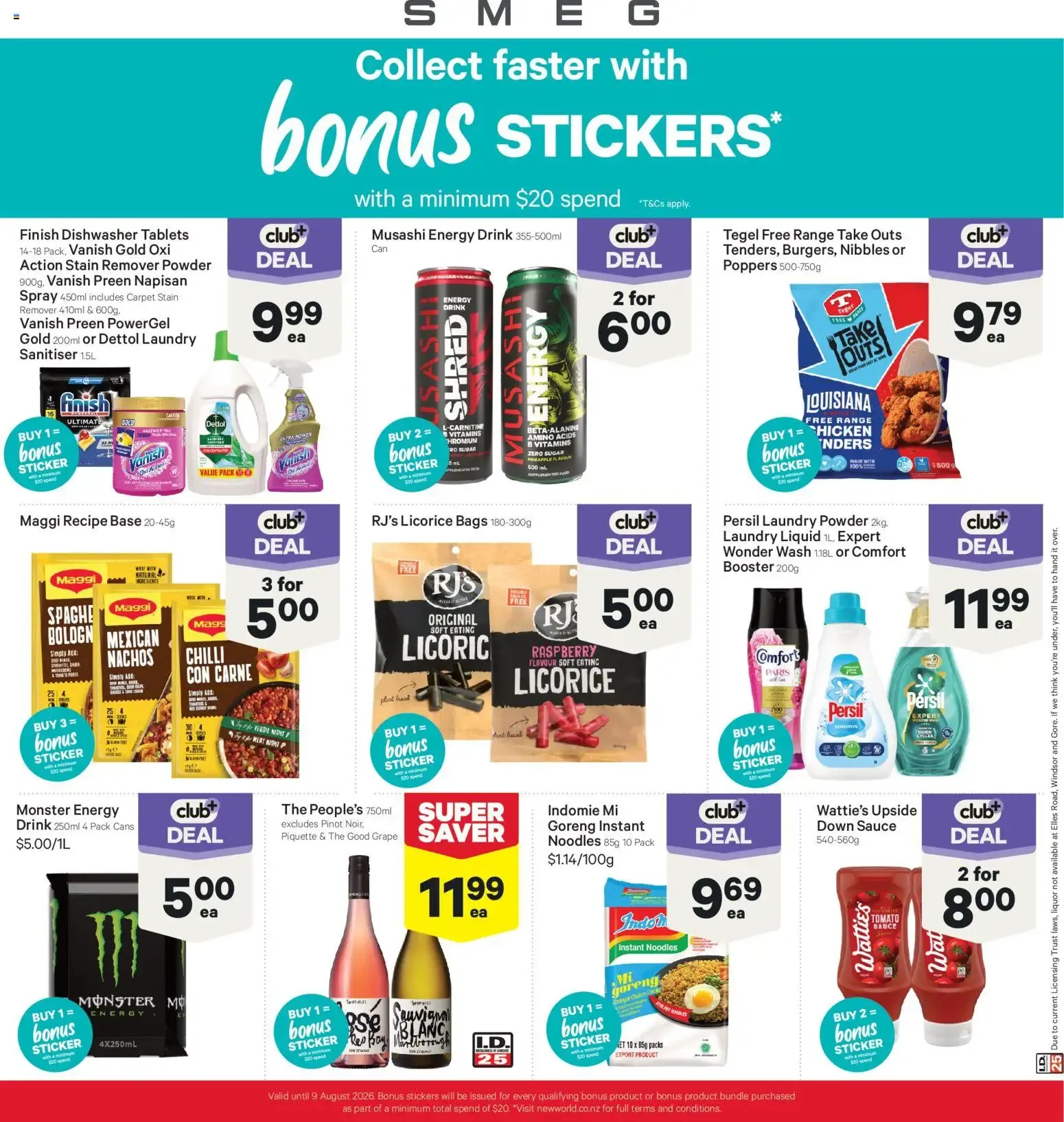 New World new specials valid 3 Aug 2026 - 9 Aug 2026 from 3 August to 9 August 2026 - Catalogue Page 4
