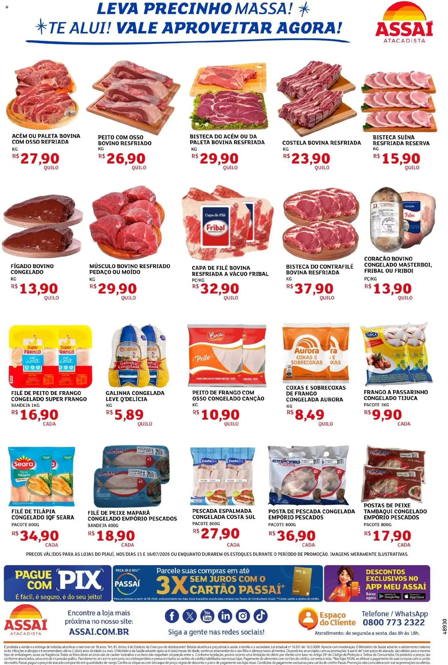 Encarte de Assaí Atacadista ofertas - PI de 15/07/2026 | Promoções Online 15 de julho até 16 de julho 2026 - Pagina 2