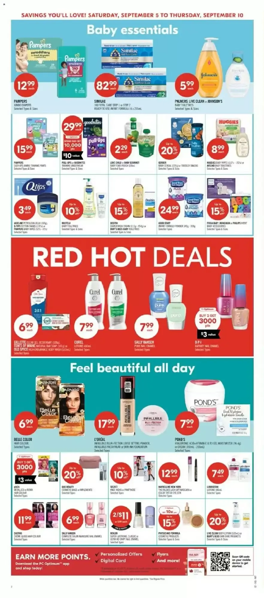 Shoppers Drug Mart flyer week 36 from September 5 to September 10 2026 - flyer page 9