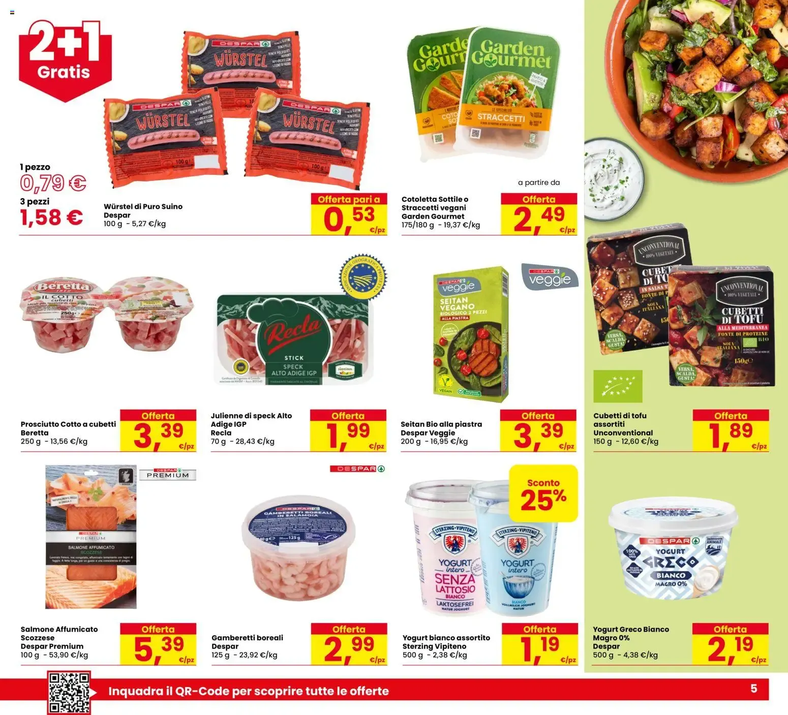 Eurospar volantino dal 25/06/2026 - online Offerte da 25 giugno a 8 luglio di 2026 - Pagina del volantino 5