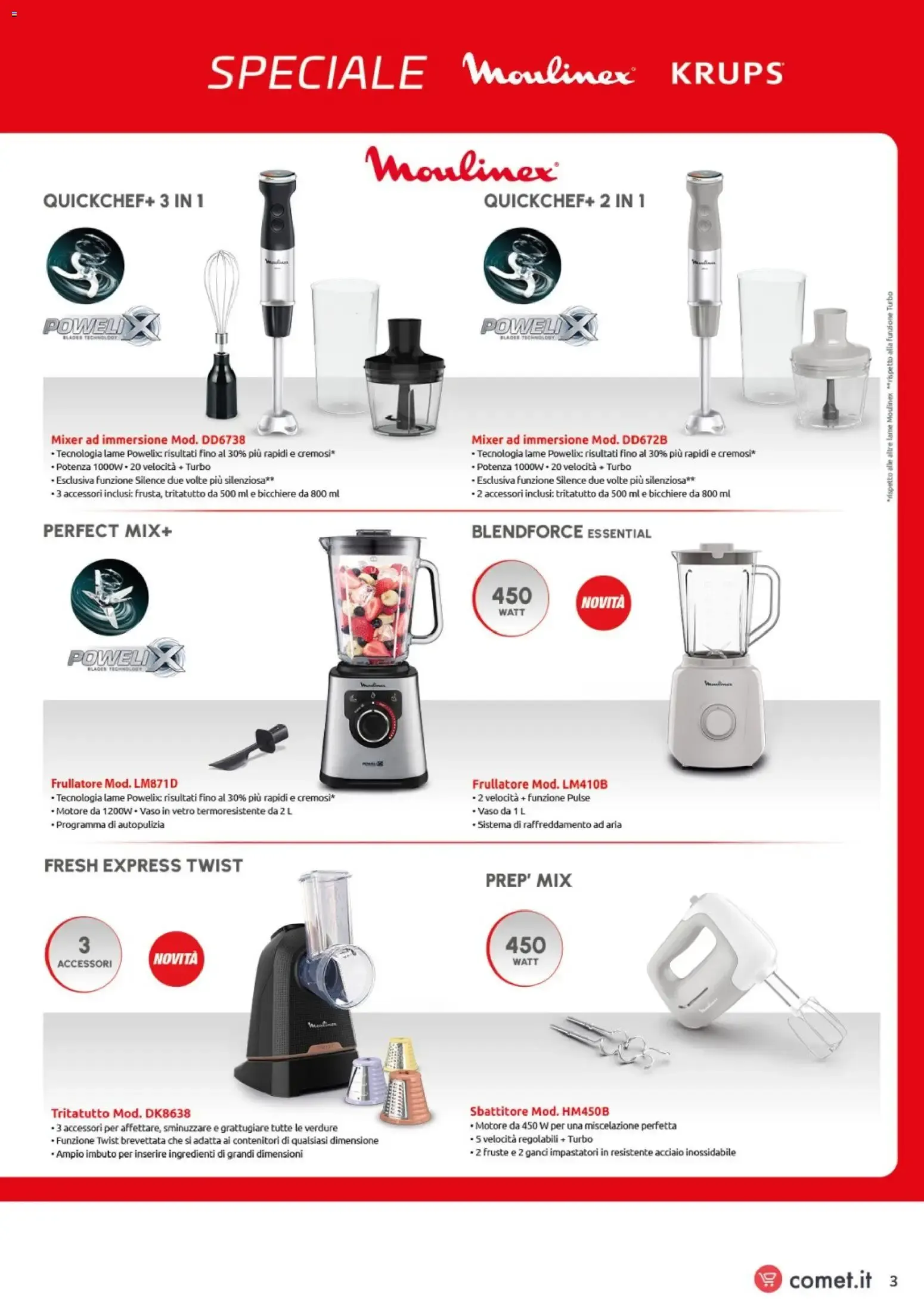 Nuovo Comet volantino Moulinex Krups dal 10/09/2026 > offerte anteprima 🛍️ da 10 settembre a 11 ottobre di 2026 - Pagina del volantino 3