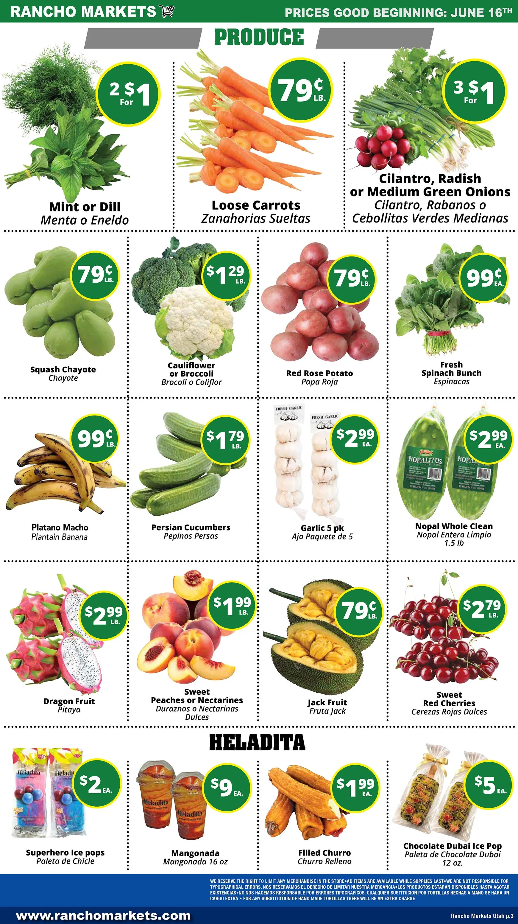 Weekly ad Current Rancho Markets leaflet valid from Tuesday 06/16/2026 to Monday 06/22/2026 from June 16 to June 22 2026 - Page 5
