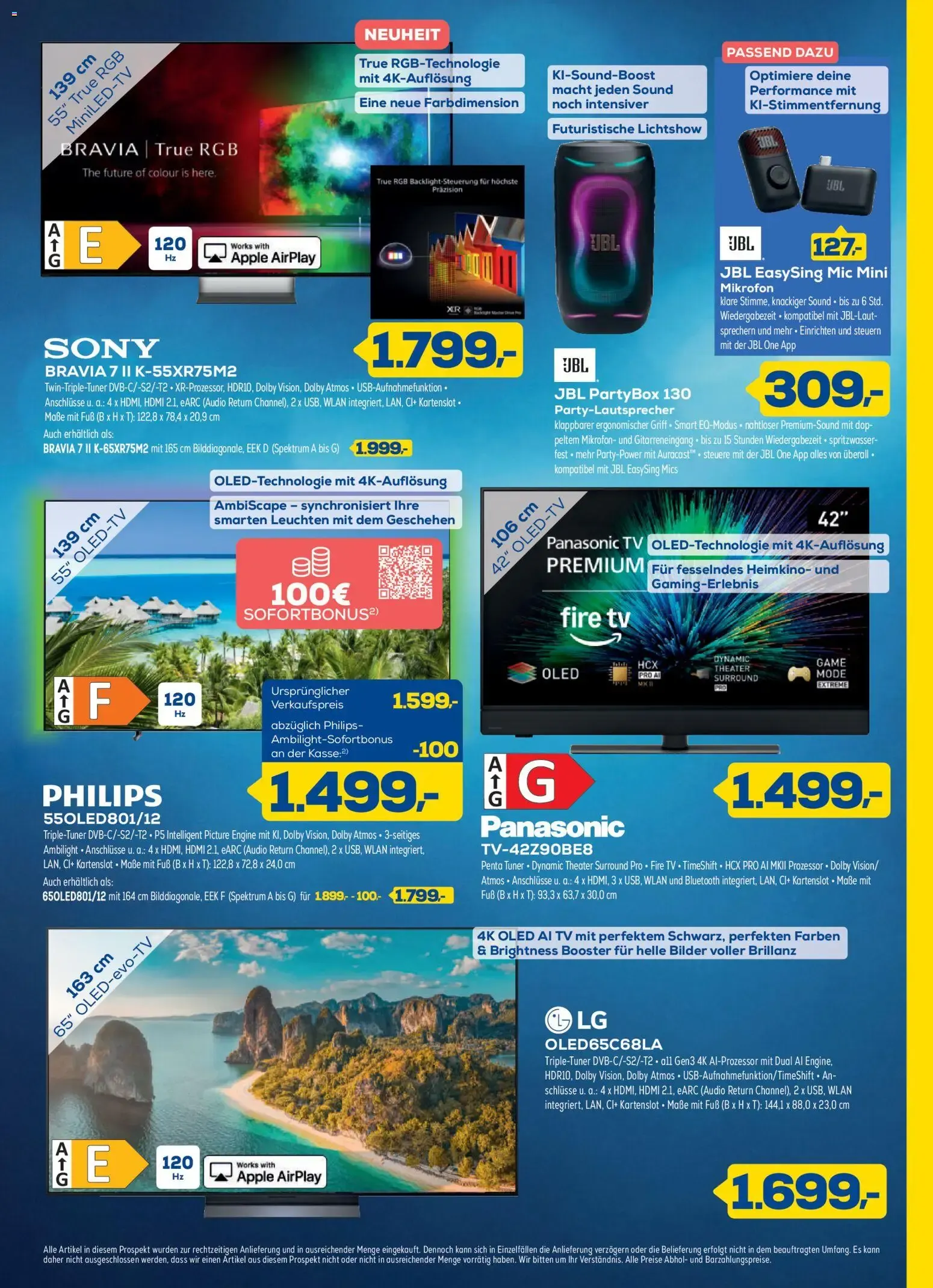 Genau richtig. Preise in bester Sommerlaune. von 26. August bis 6. September 2026 - Prospekt seite 3
