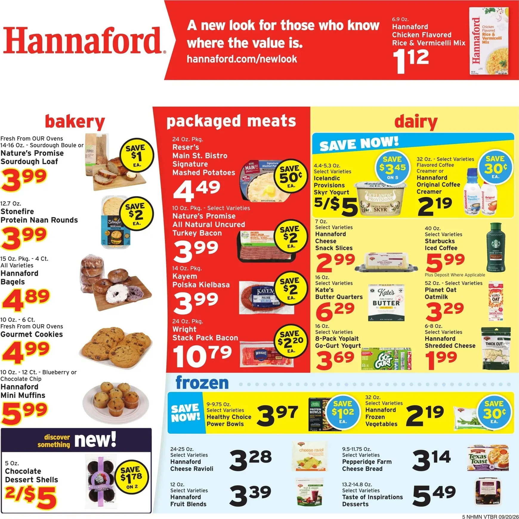 Weekly ad Current Hannaford leaflet valid from Sunday 09/20/2026 to Saturday 09/26/2026 from September 20 to September 26 2026 - Page 5