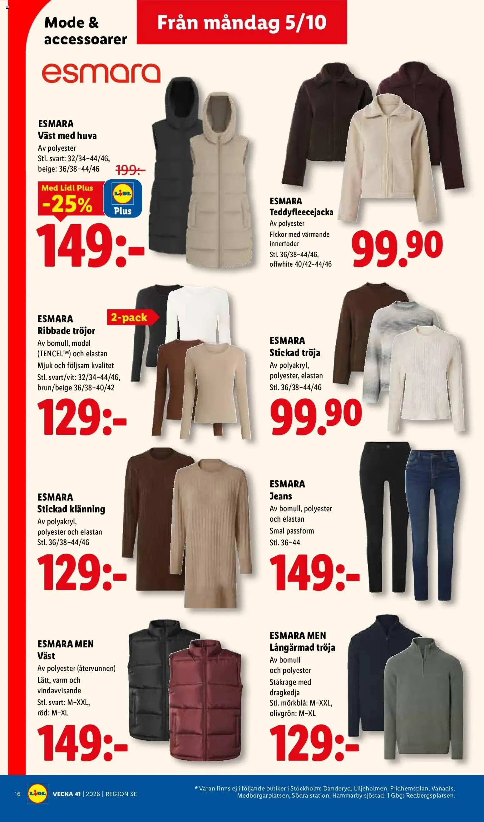 Lidl erbjudanden från 05/10/2026 - 11/10/2026 > Reklamblad nuvarande rabatter från 5 oktober till 11 oktober 2026 - Reklamblad sidor 21