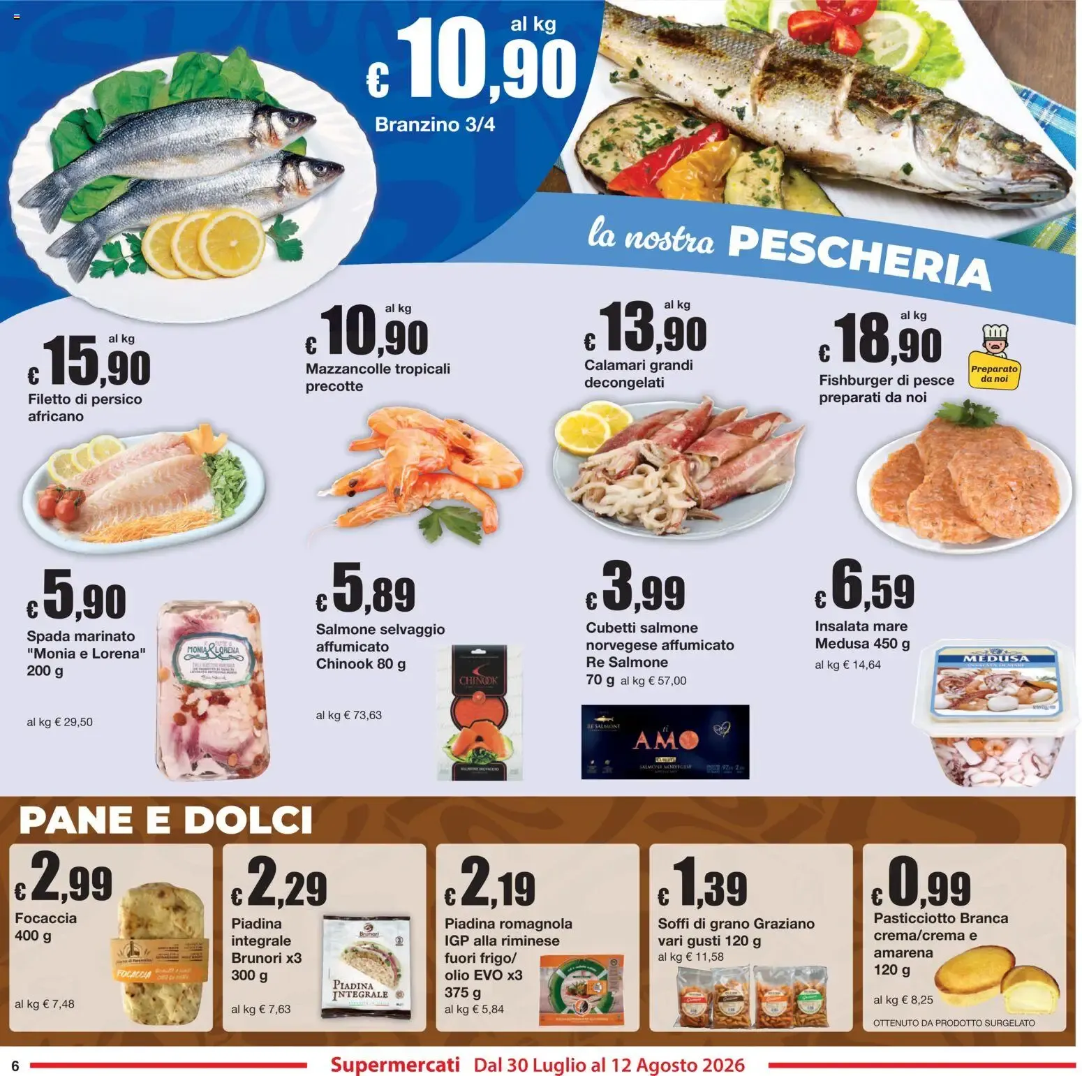 Sì con Te volantino dal 30/07/2026 - online Offerte da 30 luglio a 12 agosto di 2026 - Pagina del volantino 6
