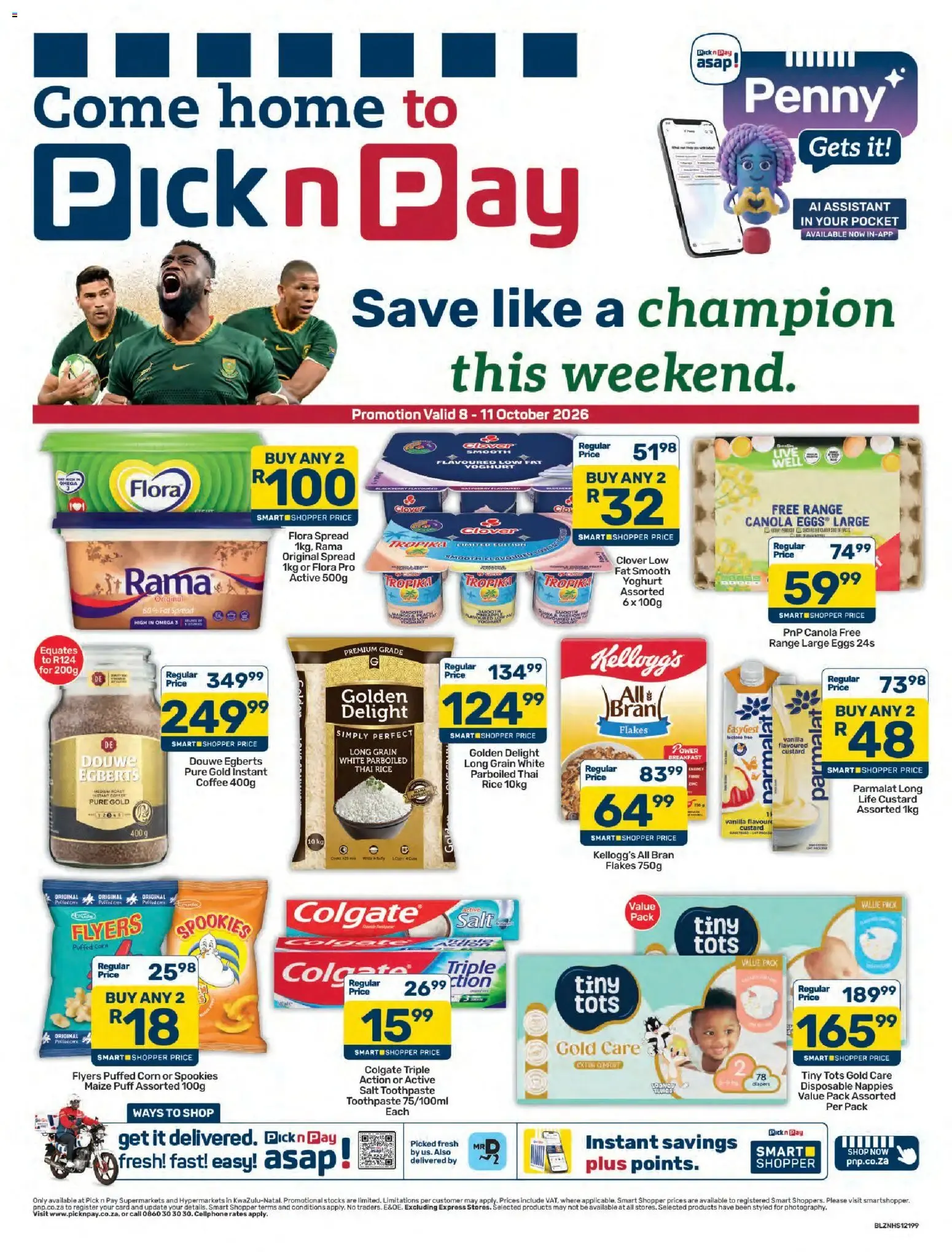 Pick n Pay Weekend Specials KwaZulu-Natal (08/10/2026 - 11/10/2026) Online