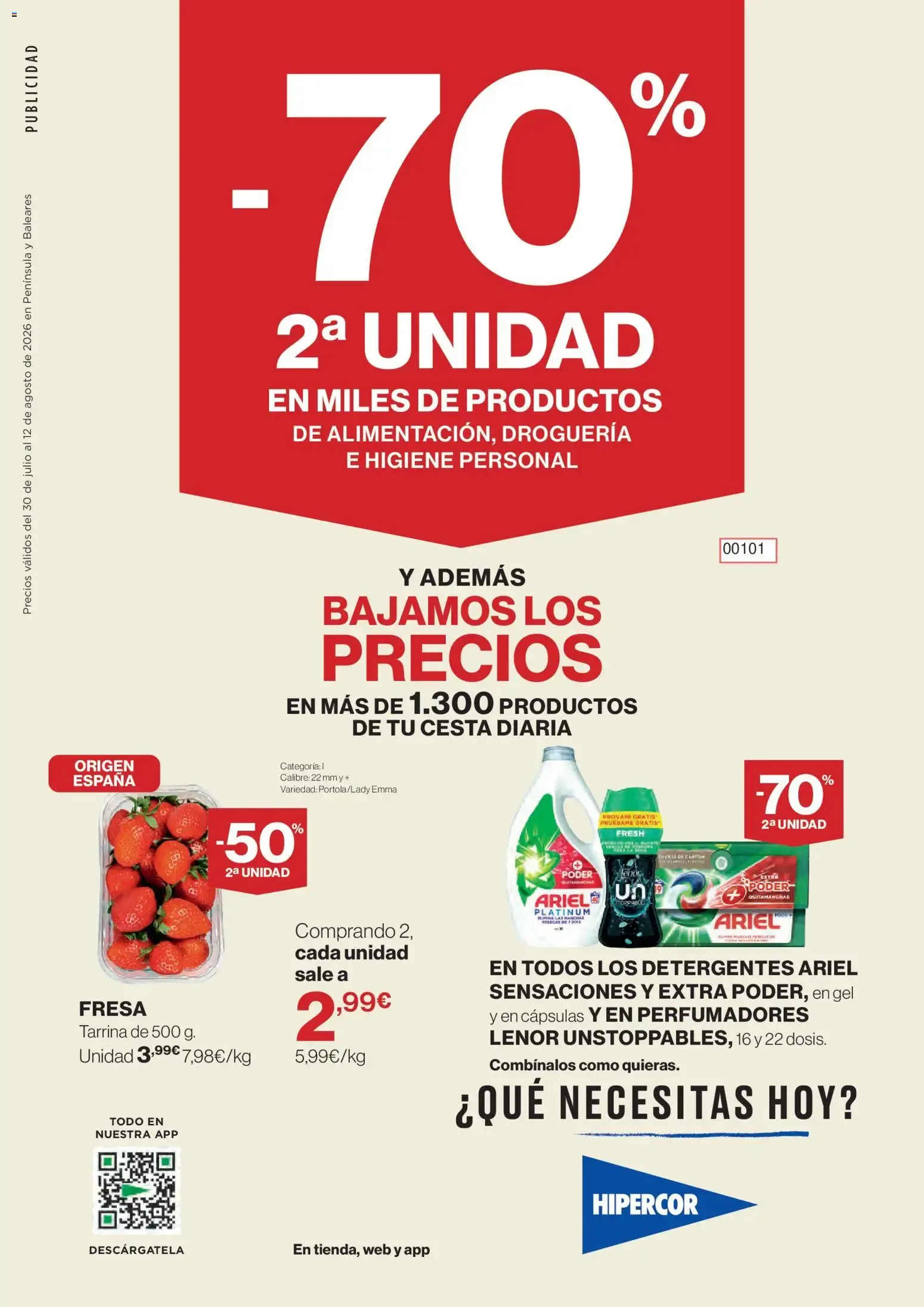 Hipercor catálogo del 30/07/2026 | folleto