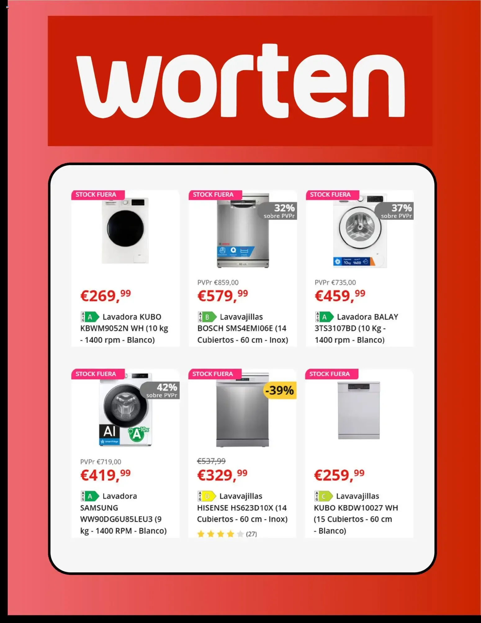 Catálogo de Worten ¡STOCK FUERA! 30 de junio al 6 de julio 2026 - Página 2