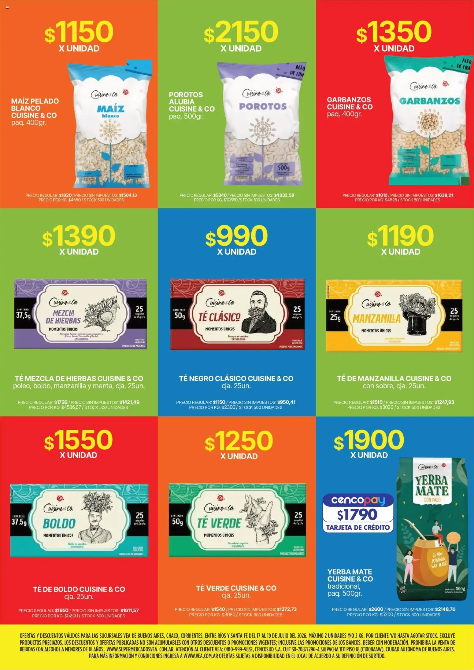 Ofertas de Vea - Fin de semana de ahorro | BA Nea del 17/07/2026 - 20/07/2026 17 de julio al 20 de julio 2026 - Página 7 del catálogo