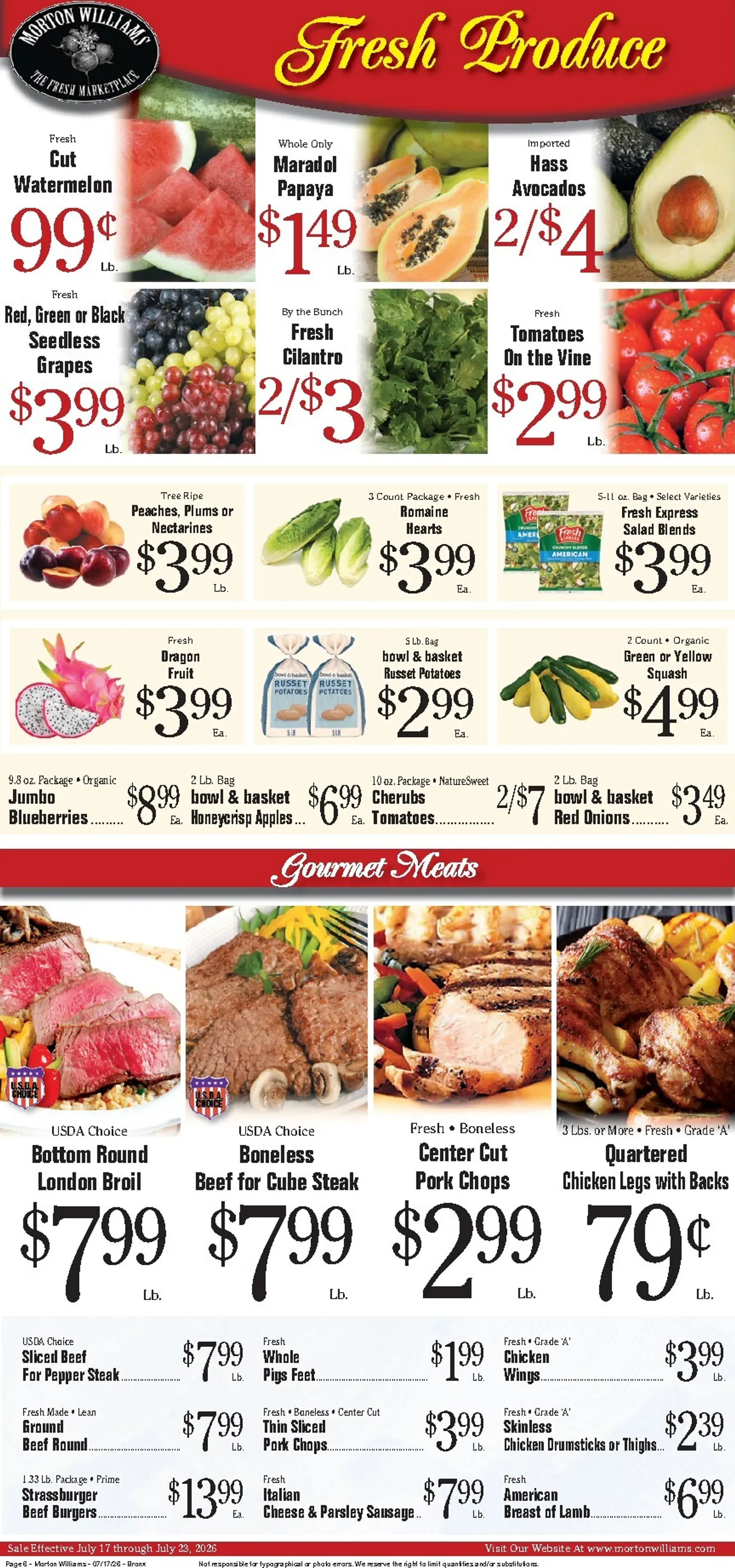 Weekly ad Morton Williams - The Fresh Marketplace - Weekly Ad from July 17 to July 23 2026 - Page 6