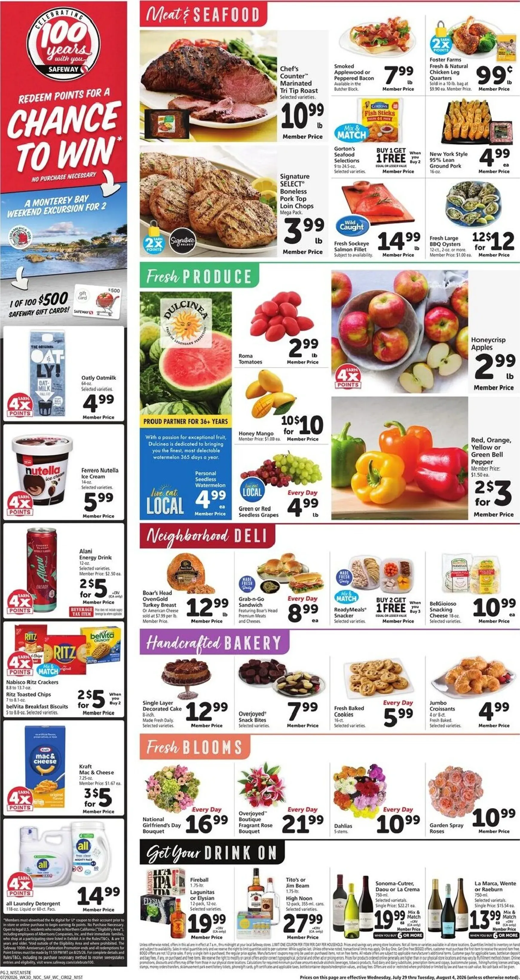 Weekly ad SAFEWAY Fuel-Up Saturday from July 29 to August 4 2026 - Page 2