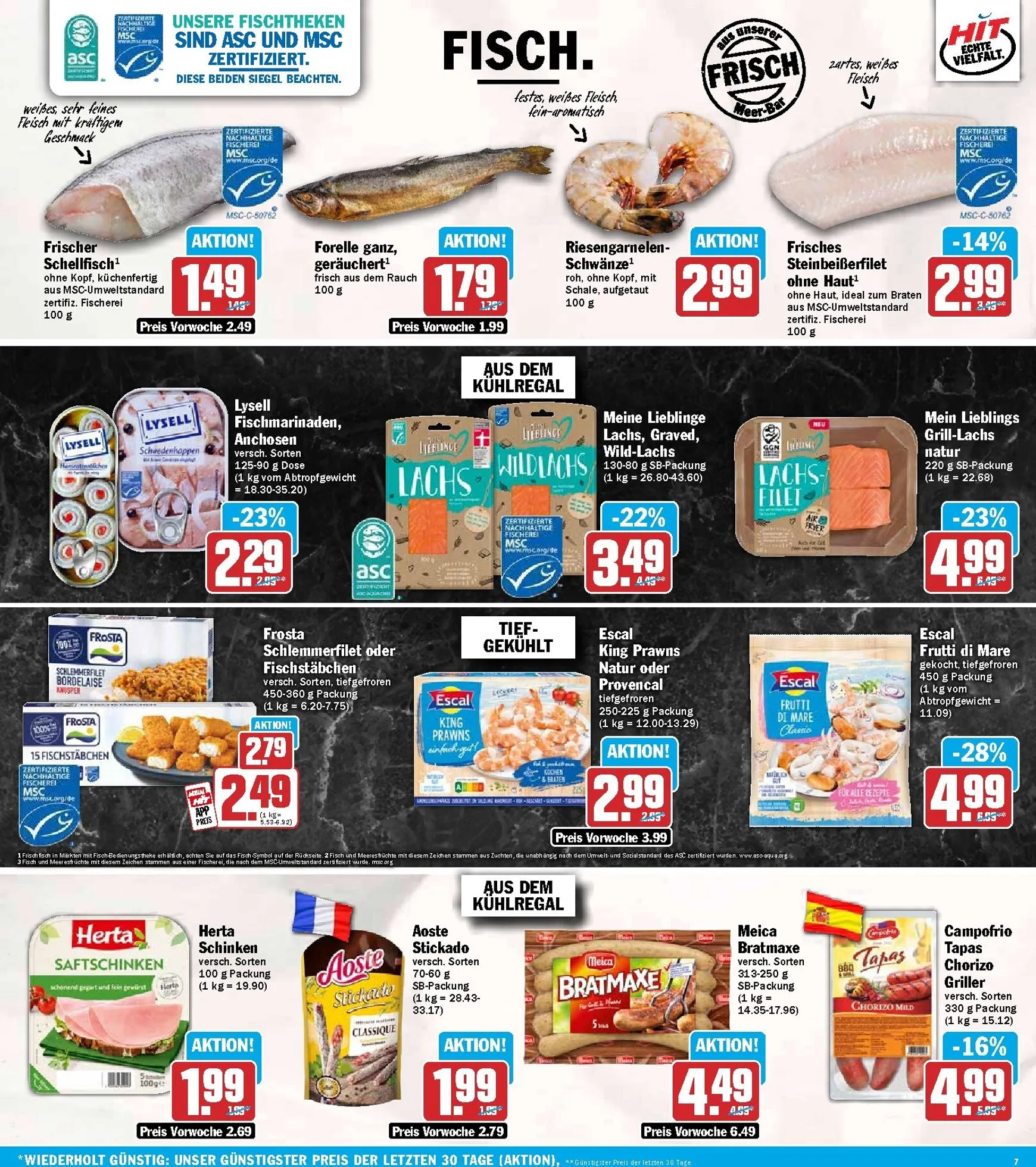 Hit Prospekt – von Montag 13.07.2026 bis Samstag 18.07.2026 von 13. Juli bis 18. Juli 2026 - Prospekt seite 7