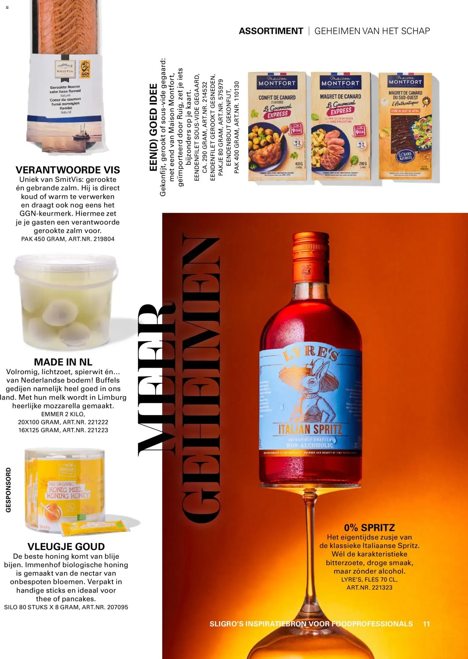 Sligro magaziNe van 21 juni tot 22 september 2026 - Folder pagina 11