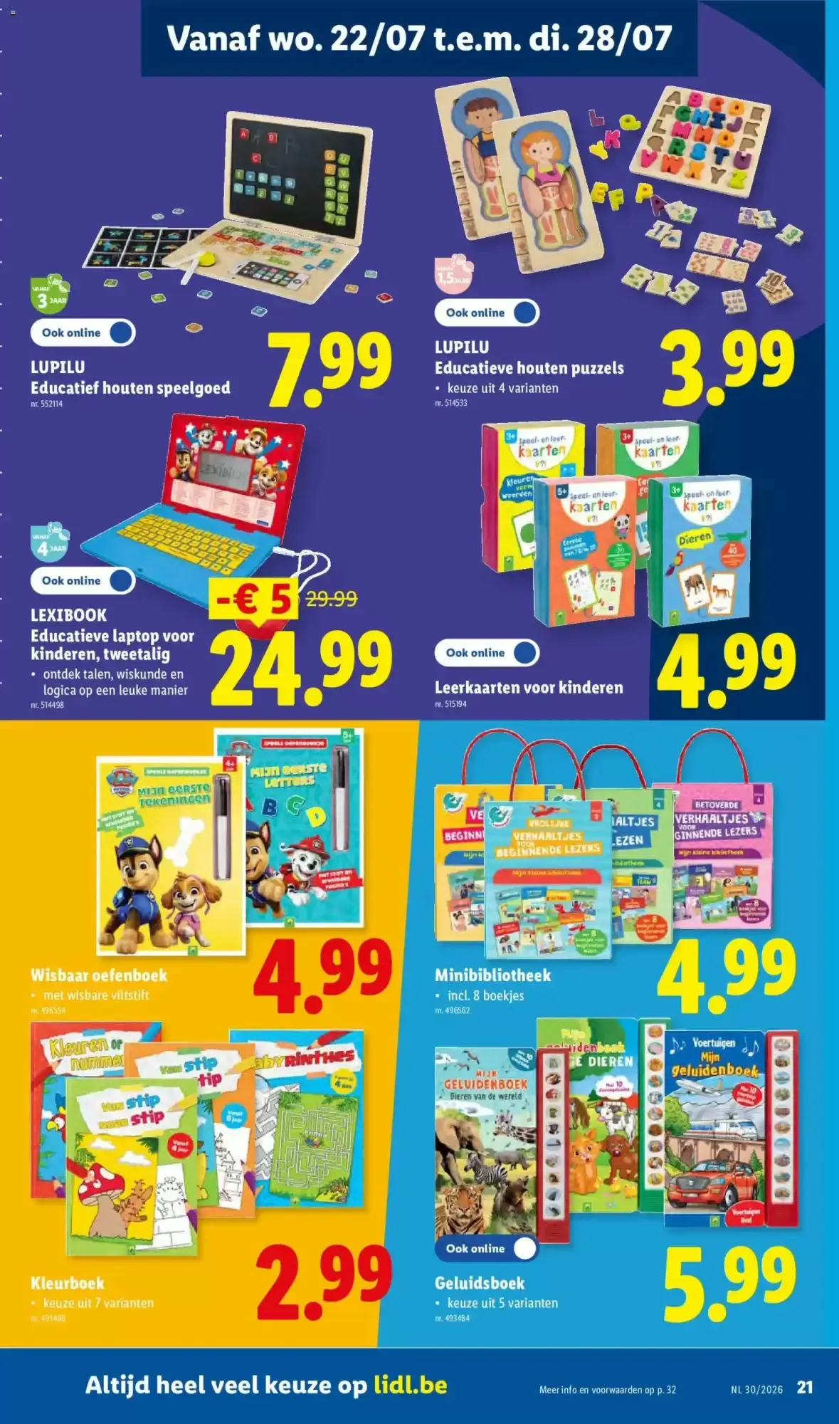 Lidl folder week 30 van 20 juli tot 25 juli 2026 - folder pagina 21