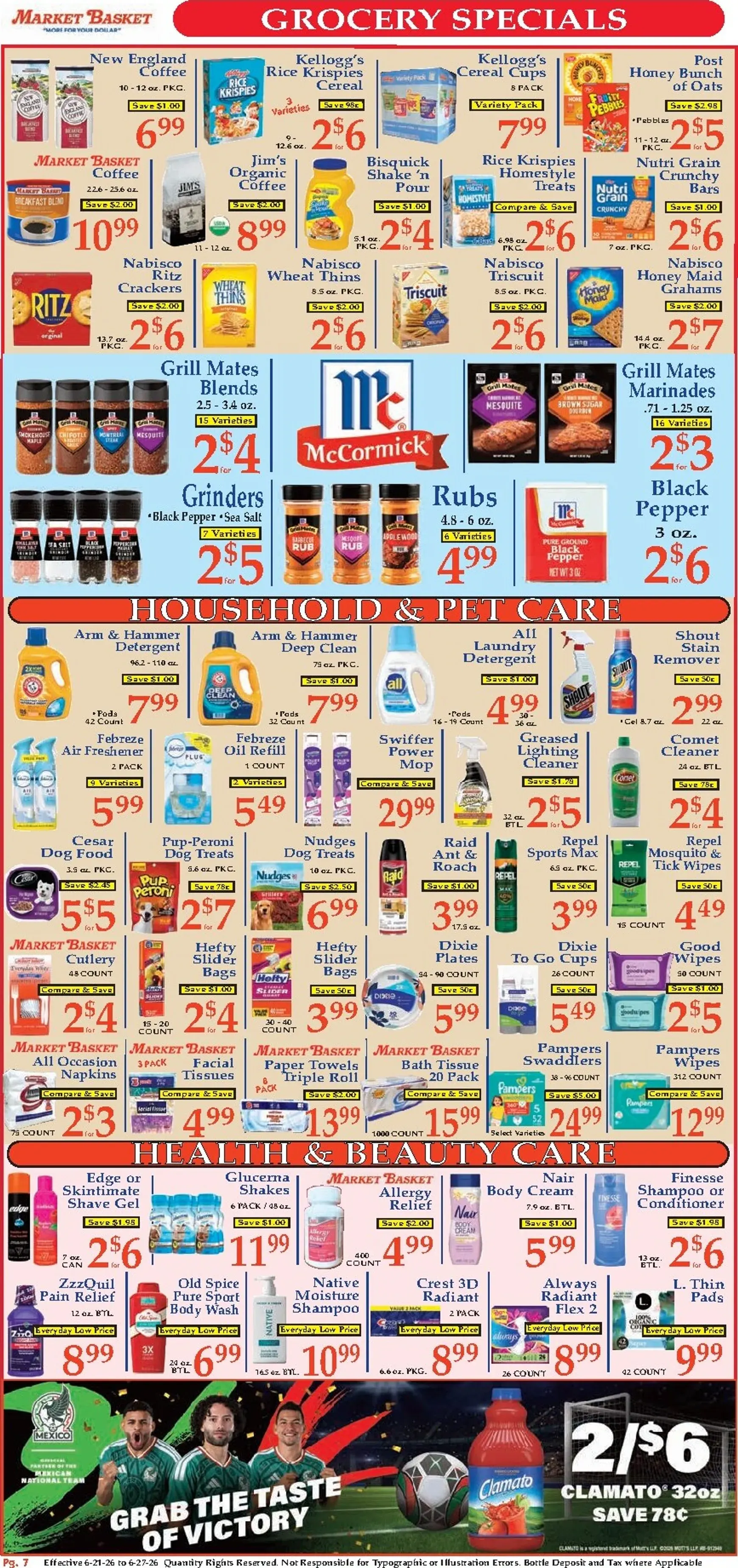 Weekly ad Market Basket 'More for your Dollar' from June 21 to June 27 2026 - Page 7