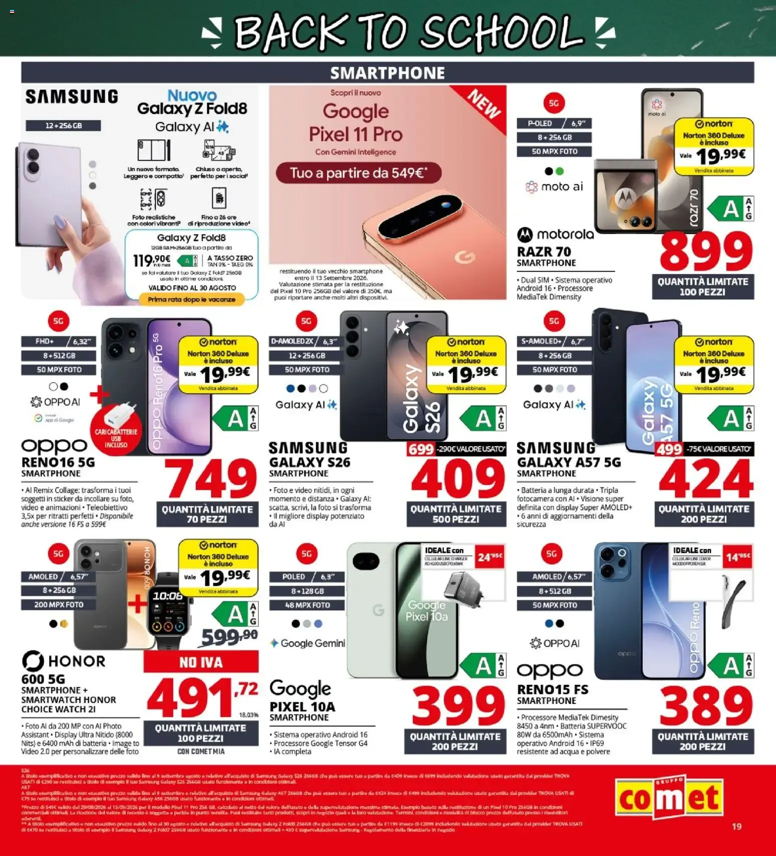 Comet Back to School da 20 agosto a 9 settembre di 2026 - Pagina del volantino 19