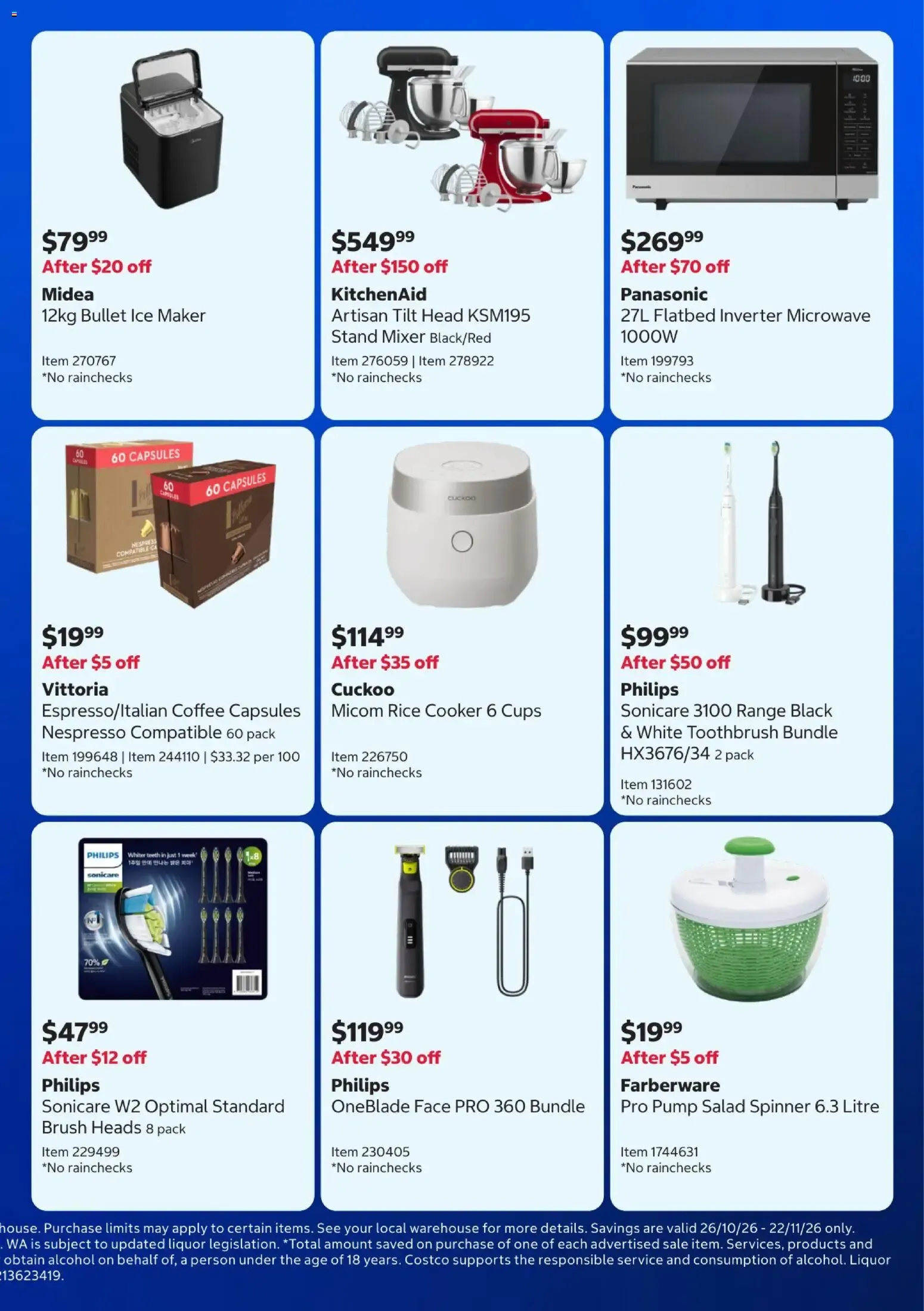 Costco catalogue valid from 26/10/2026 > Online Australia - Catalogue valid from 26 October to 22 November 2026 - page 5
