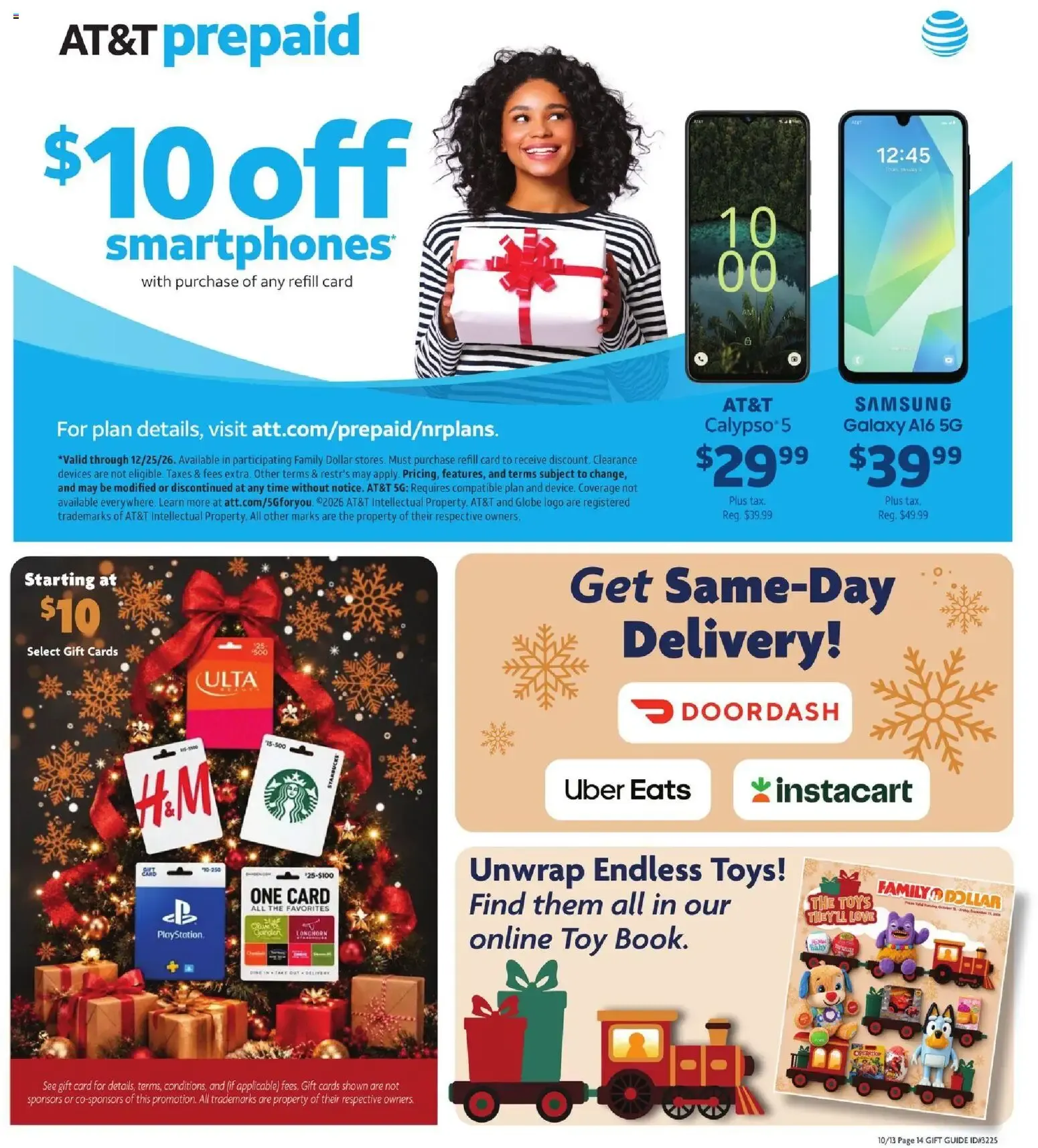 Weekly promotion Family Dollar Holidays Ad (10/13 - 12/25 2026) - Flyer spanning from October 13 to December 25 2026 - Page 15 for Catalogue 365