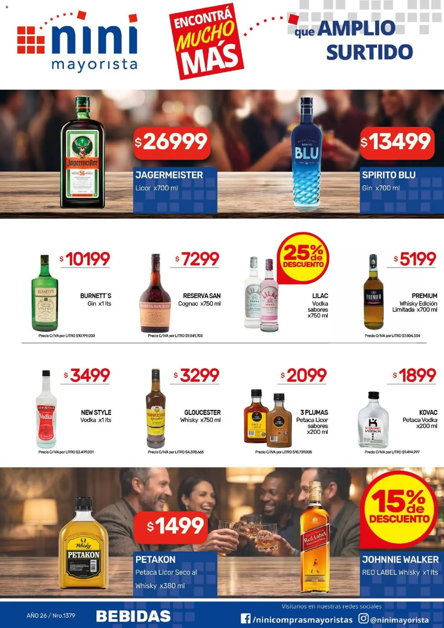 Ofertas de NINI Mayorista catálogo del 28/09/2026 - 04/10/2026 28 de septiembre al 4 de octubre 2026 - Página 22 del catálogo
