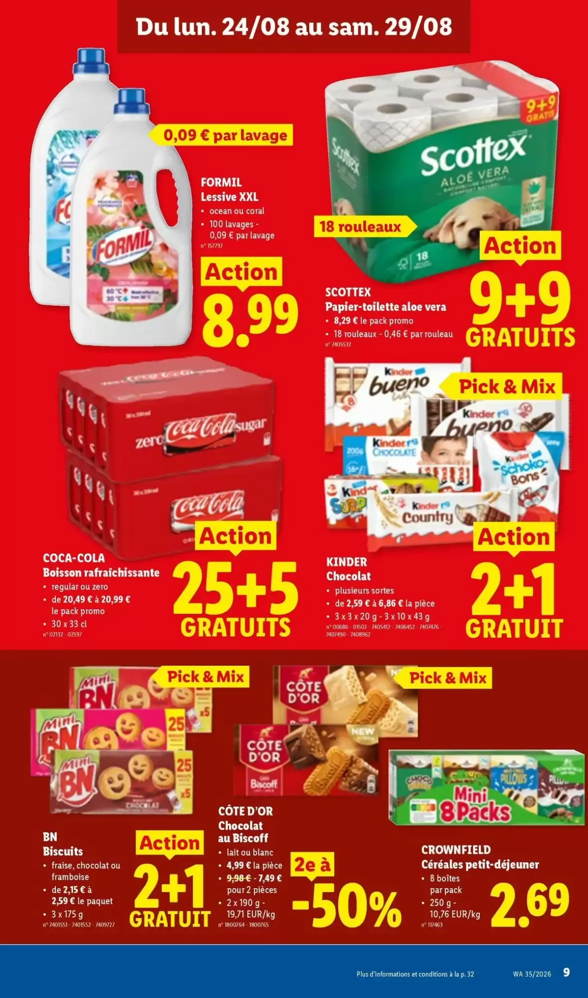 Lidl Semaines Super Hero van 24 augustus tot 29 augustus 2026 - folder pagina 9