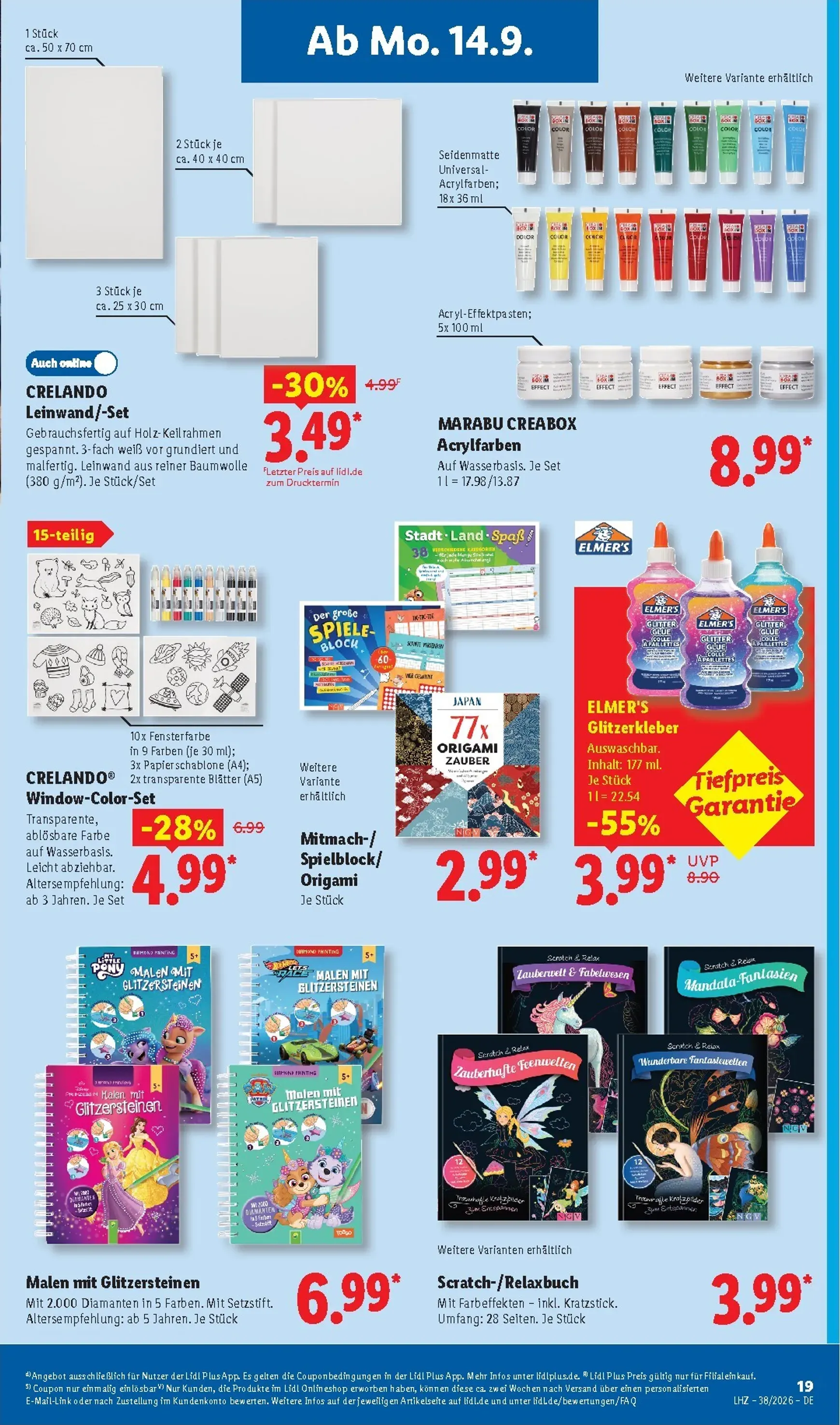 Lidl - Nonfood Prospekt nächste Woche – von Montag 14.09.2026 bis Samstag 19.09.2026 von 14. September bis 19. September 2026 - Prospekt seite 13