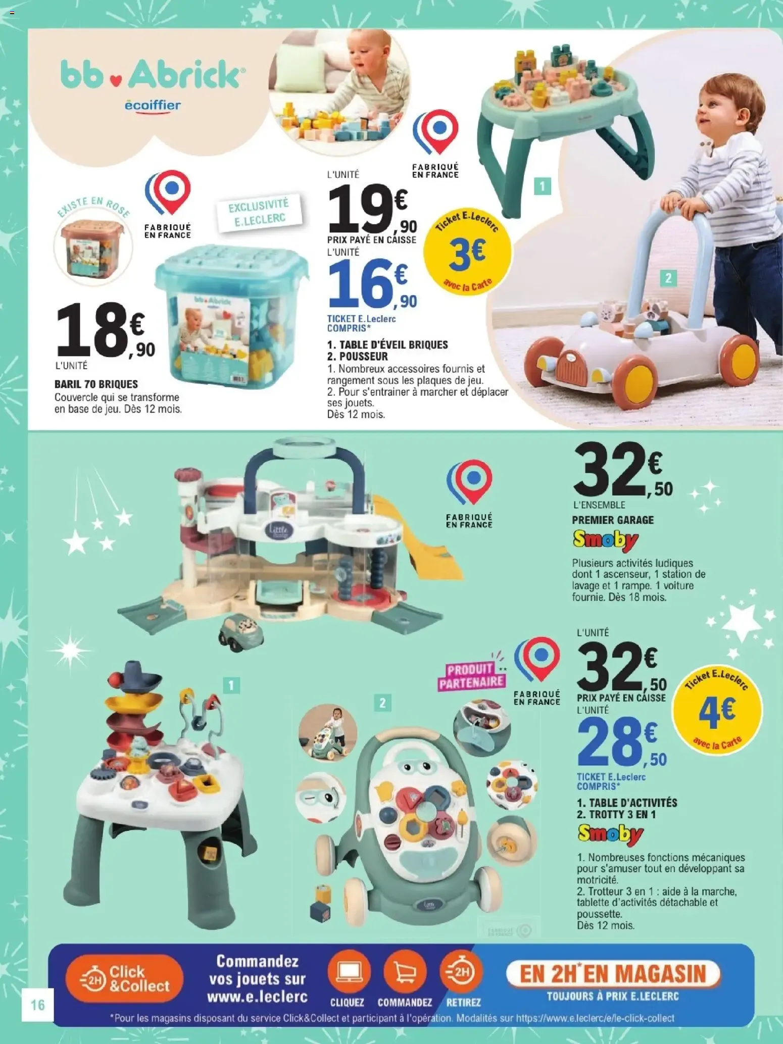 La Fabuleuse Fabrique des Jouets - E.Leclerc du 13 octobre au 5 décembre 2026 - Catalogue page 16