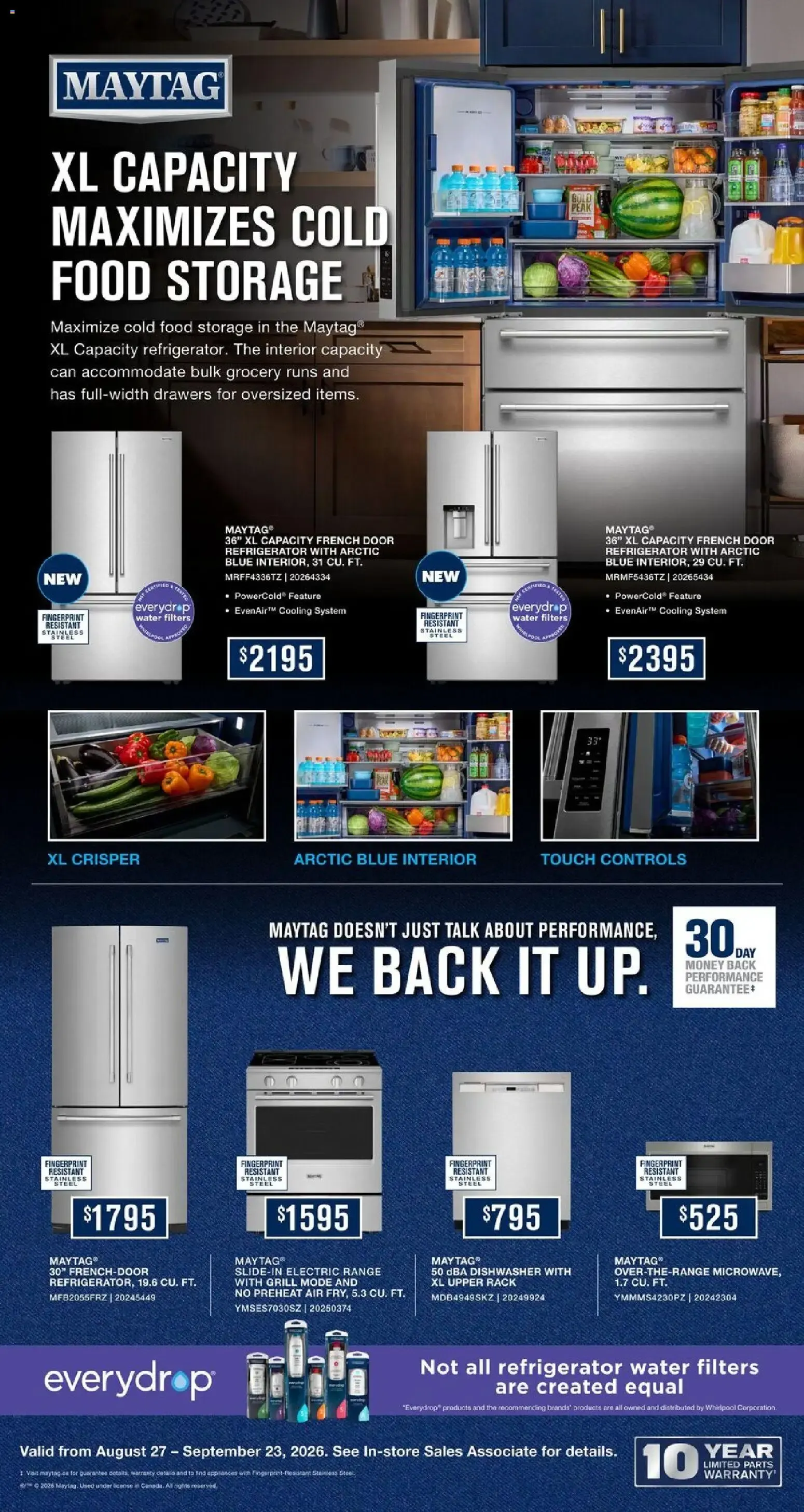 Leon's Customer Appreciation Event from September 10 to September 16 2026 - flyer page 8