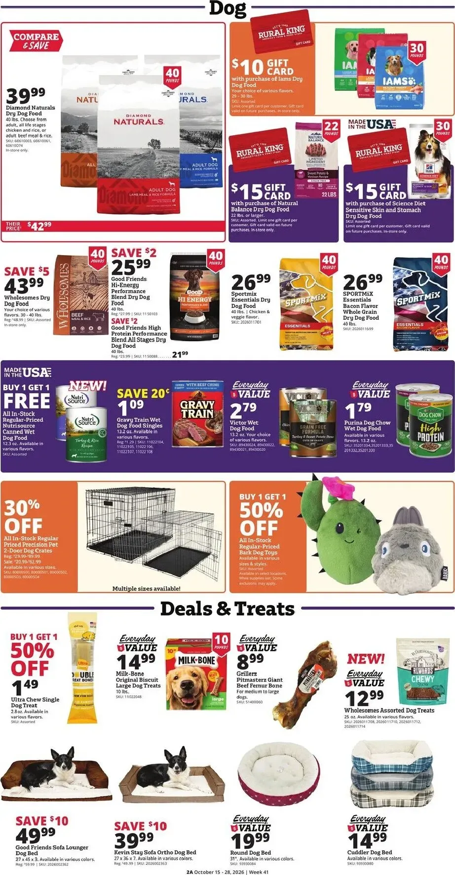 Weekly ad Current Rural King - Pet-O-Ween leaflet valid from Thursday 10/15/2026 to Wednesday 10/28/2026 from October 15 to October 28 2026 - Page 2