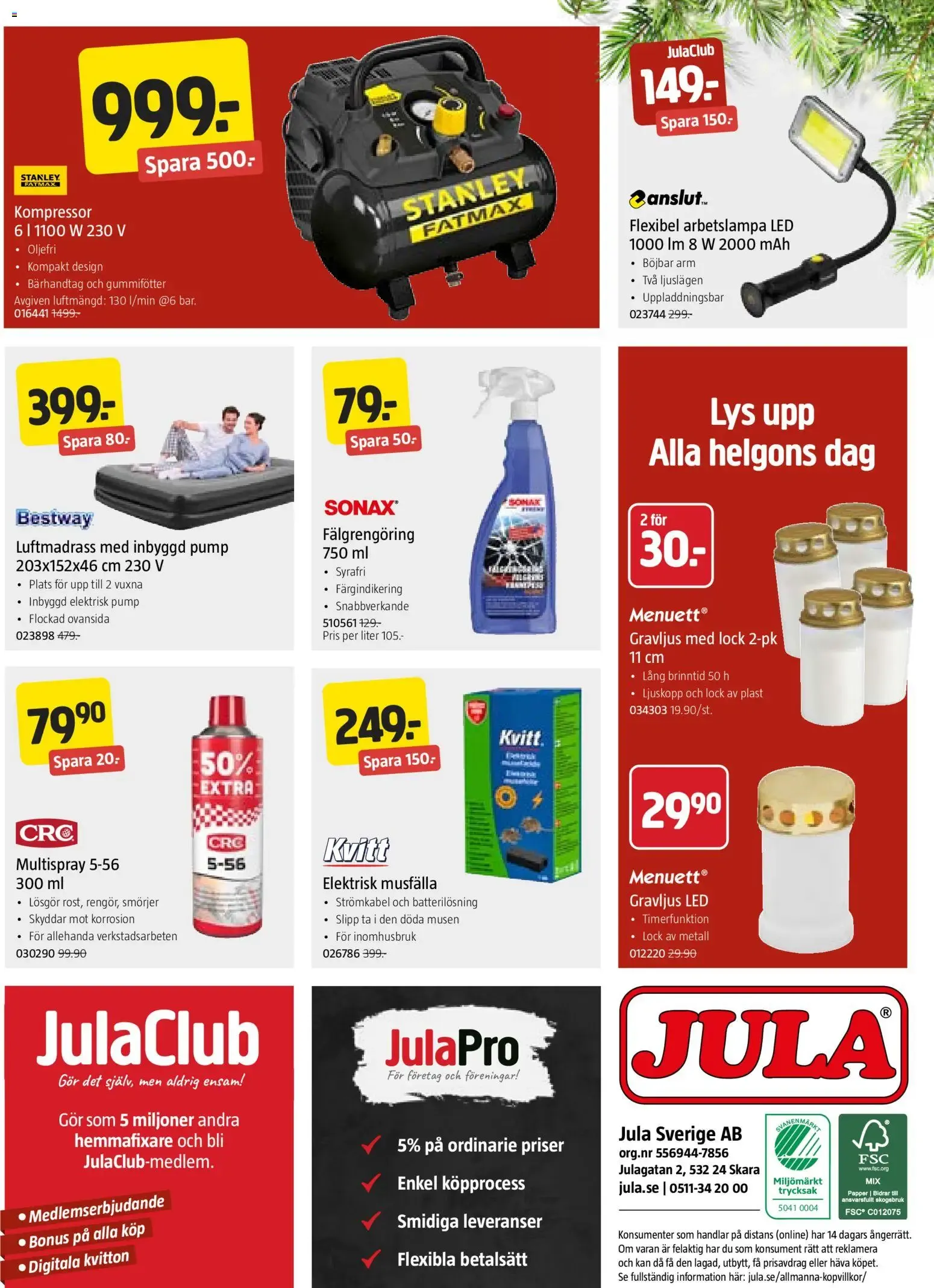 Jula erbjudanden från 22/10/2026 - 04/11/2026 > Reklamblad nuvarande rabatter från 22 oktober till 4 november 2026 - Reklamblad sidor 12
