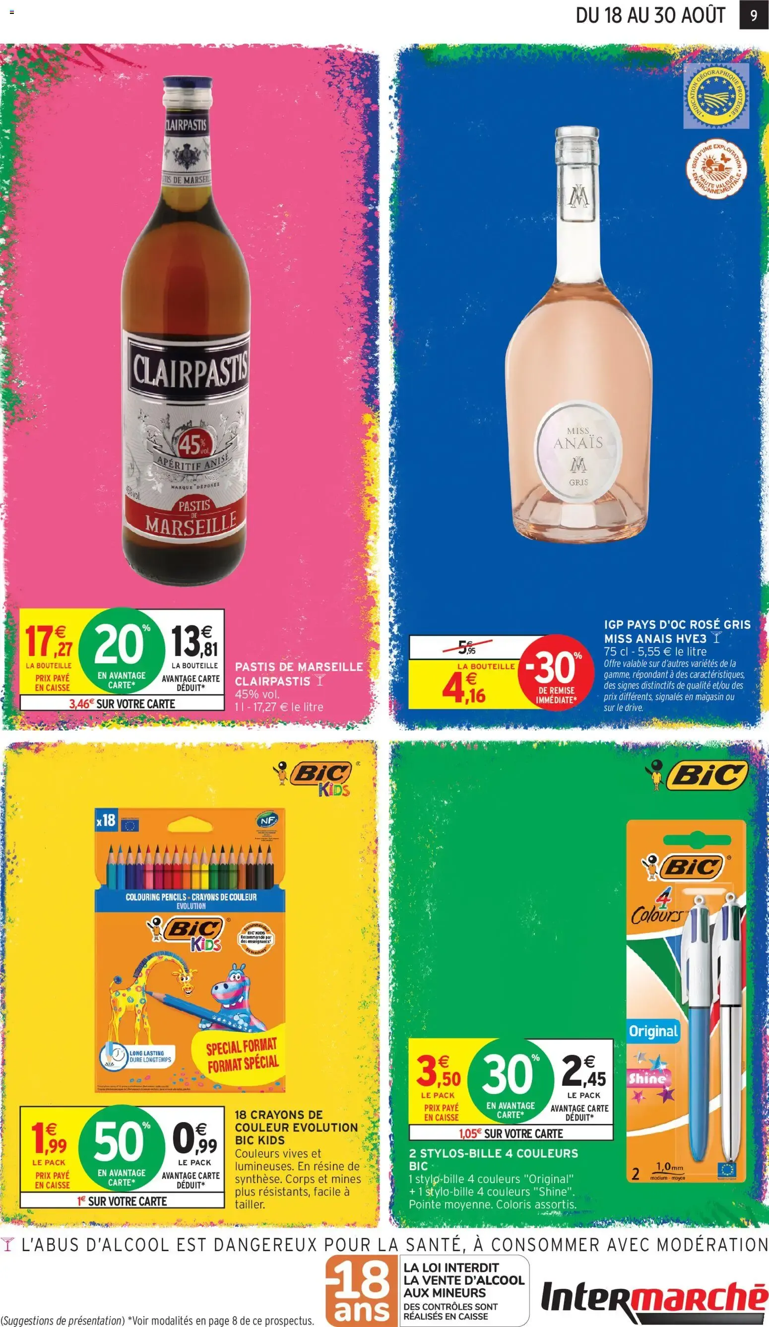 Intermarché - Notre sélection de la rentrée à partir du 18/08/2026 - promo en ligne du 18 août au 30 août 2026 - Catalogue page 9