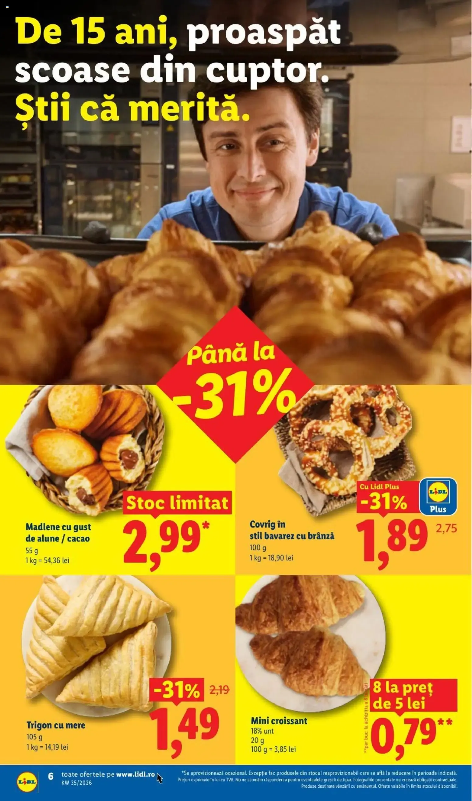 Catalog LIDL: Ieftin și înainte, și după ziua de salariu (Ofertas del 24 al 30 de agosto de 2026) de la 24 august până la 30 august 2026 - Revista Pagina 6
