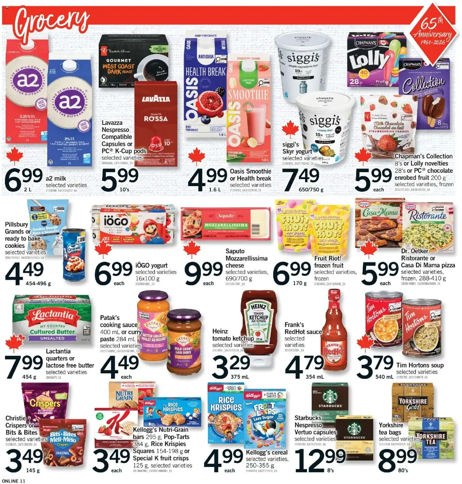 Fortinos weekly flyer / circulaire from Oct 22, 2026 > weekly specials & deals from October 22 to October 28 2026 - flyer page 10