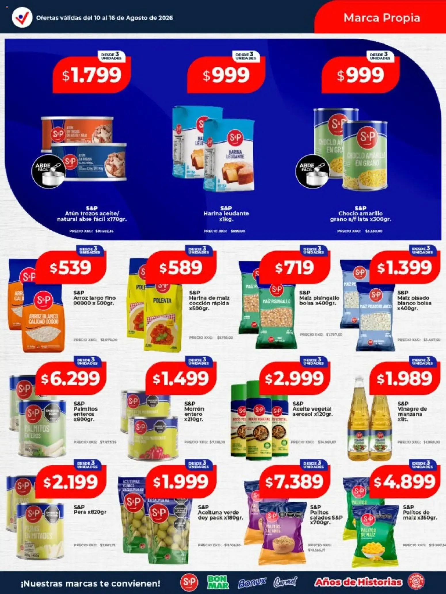 Ofertas de Vital - Especial nuestras marcas || del 10/08/2026 - 16/08/2026 || Catálogo 10 de agosto al 16 de agosto 2026 - Página 2 del catálogo