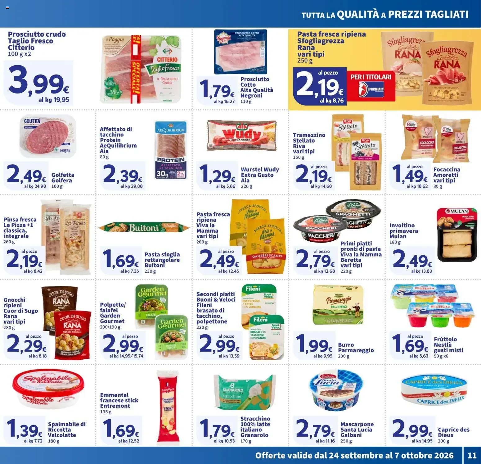 Nuovo SIGMA volantino Superstore dal 24/09/2026 > offerte anteprima 🛍️ da 24 settembre a 7 ottobre di 2026 - Pagina del volantino 11