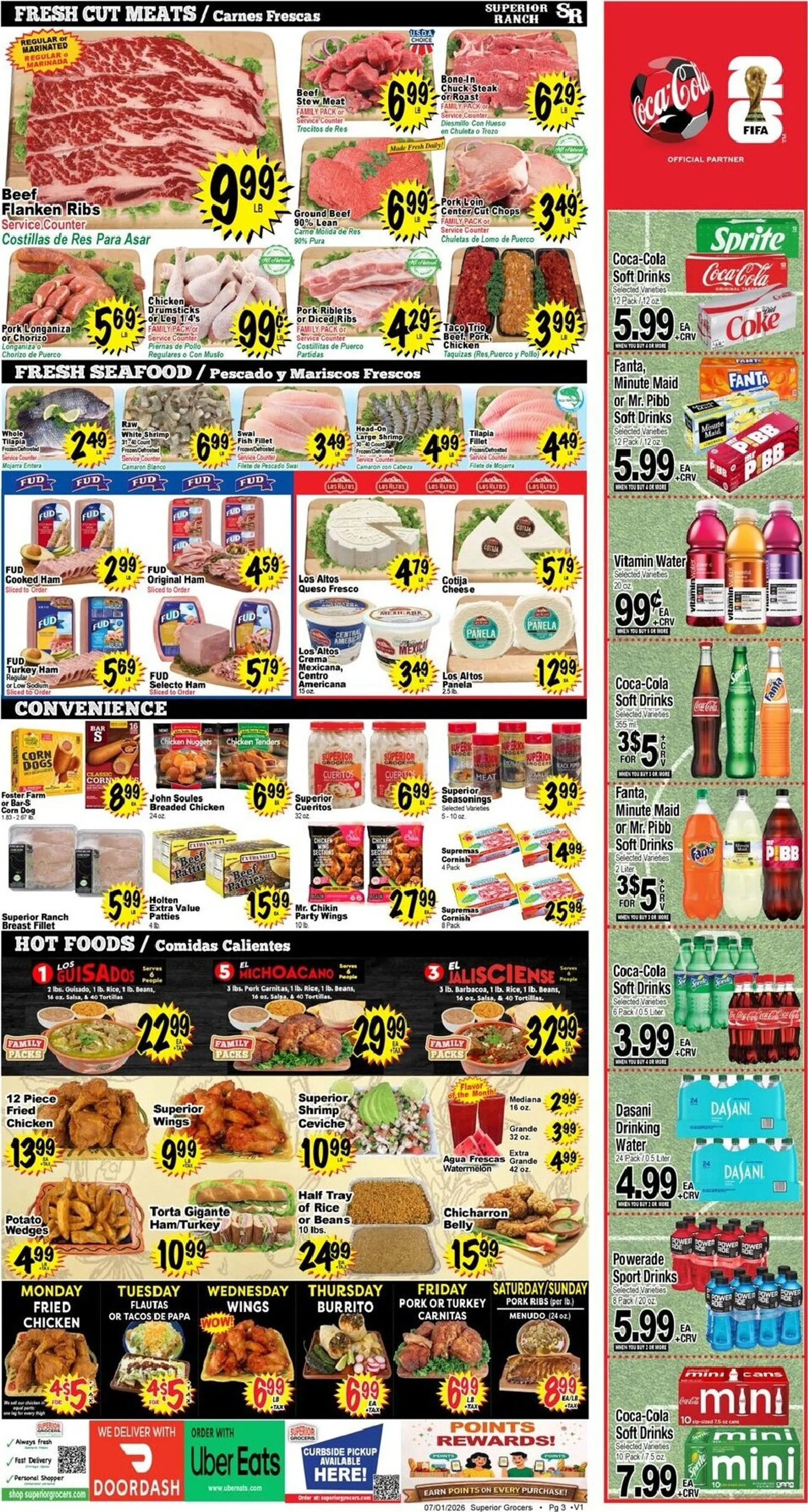 Weekly ad Current Superior Grocers leaflet valid from Wednesday 07/01/2026 to Tuesday 07/07/2026 from July 1 to July 7 2026 - Page 3