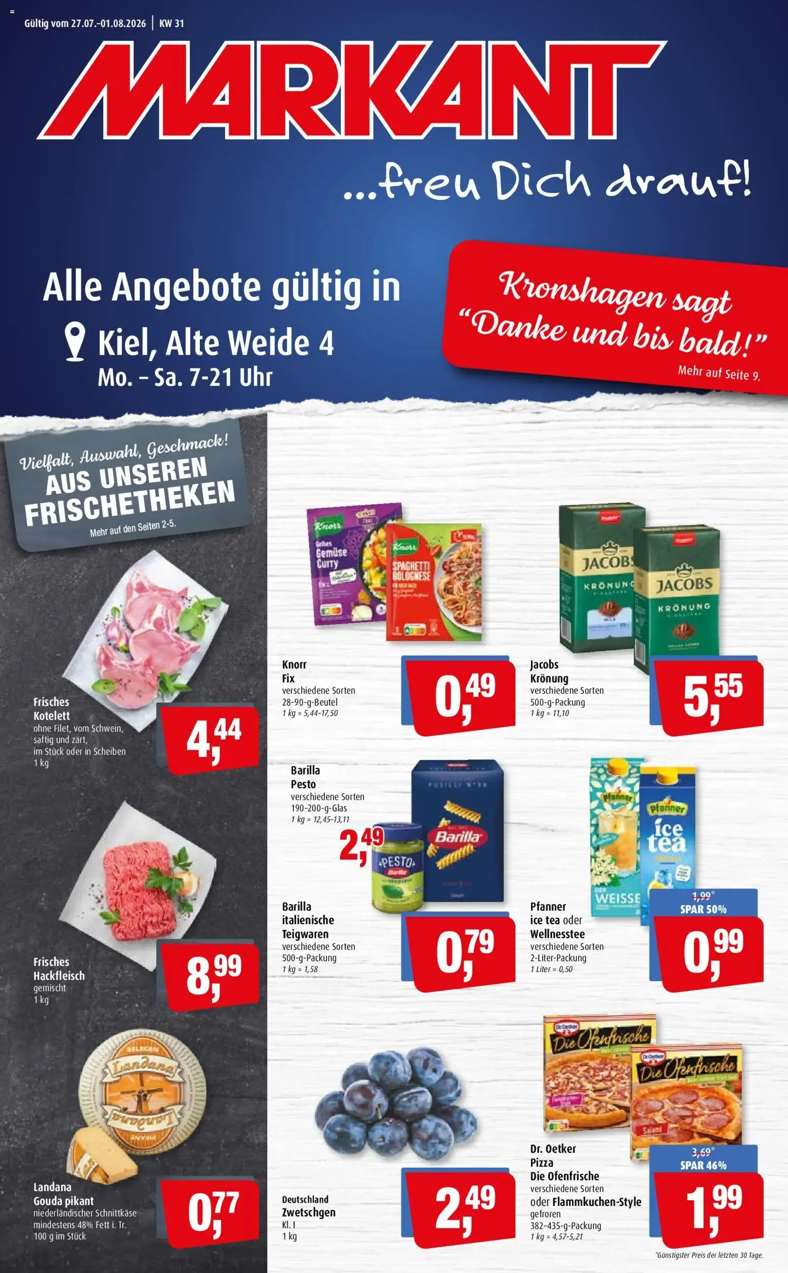 Markant Prospekt (ab 27.07.2026) zum Blättern von 27. Juli bis 1. August 2026 - Prospekt seite 1