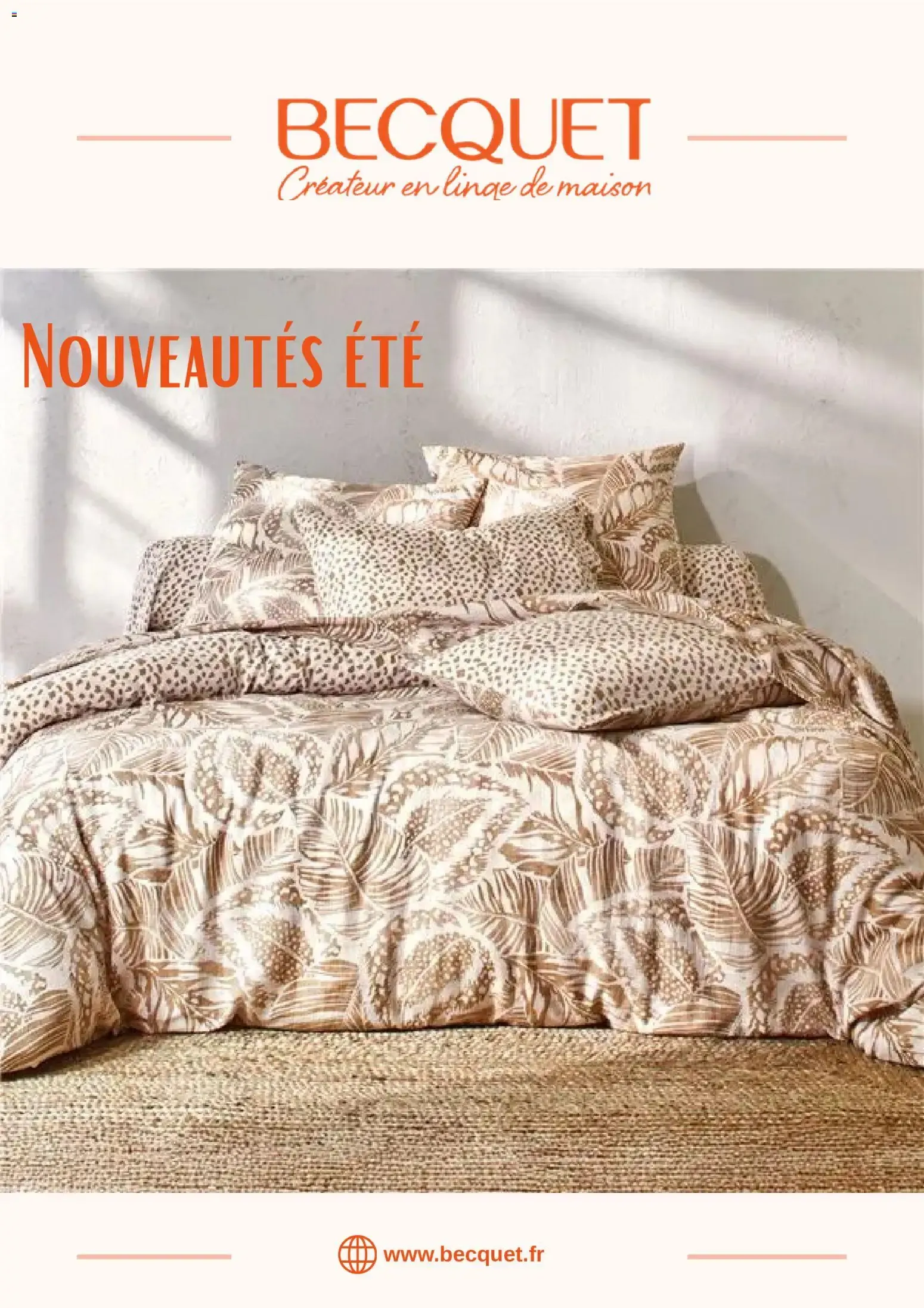 Becquet Nouveautés Été du 19 juin au 10 septembre 2026 - Catalogue page 1