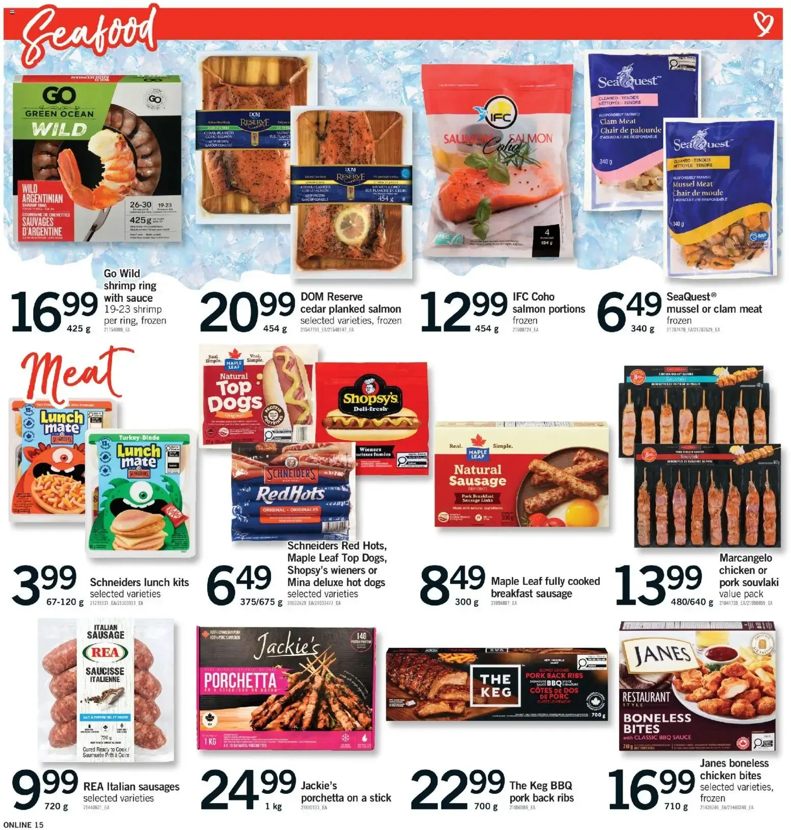 Fortinos weekly flyer / circulaire from Aug 27, 2026 > weekly specials & deals from August 27 to September 2 2026 - flyer page 14