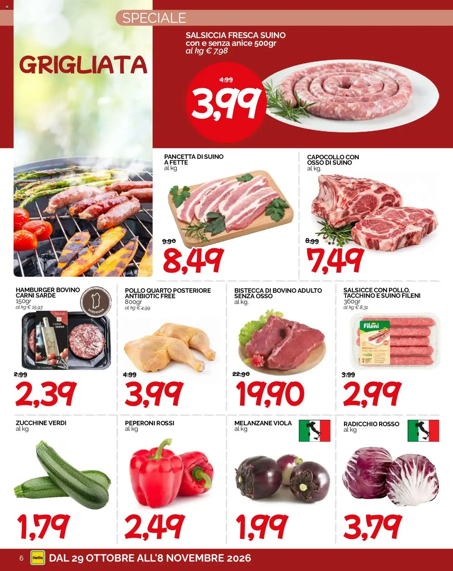 HarDis volantino dal 29/10/2026 - online Offerte da 29 ottobre a 8 novembre di 2026 - Pagina del volantino 6