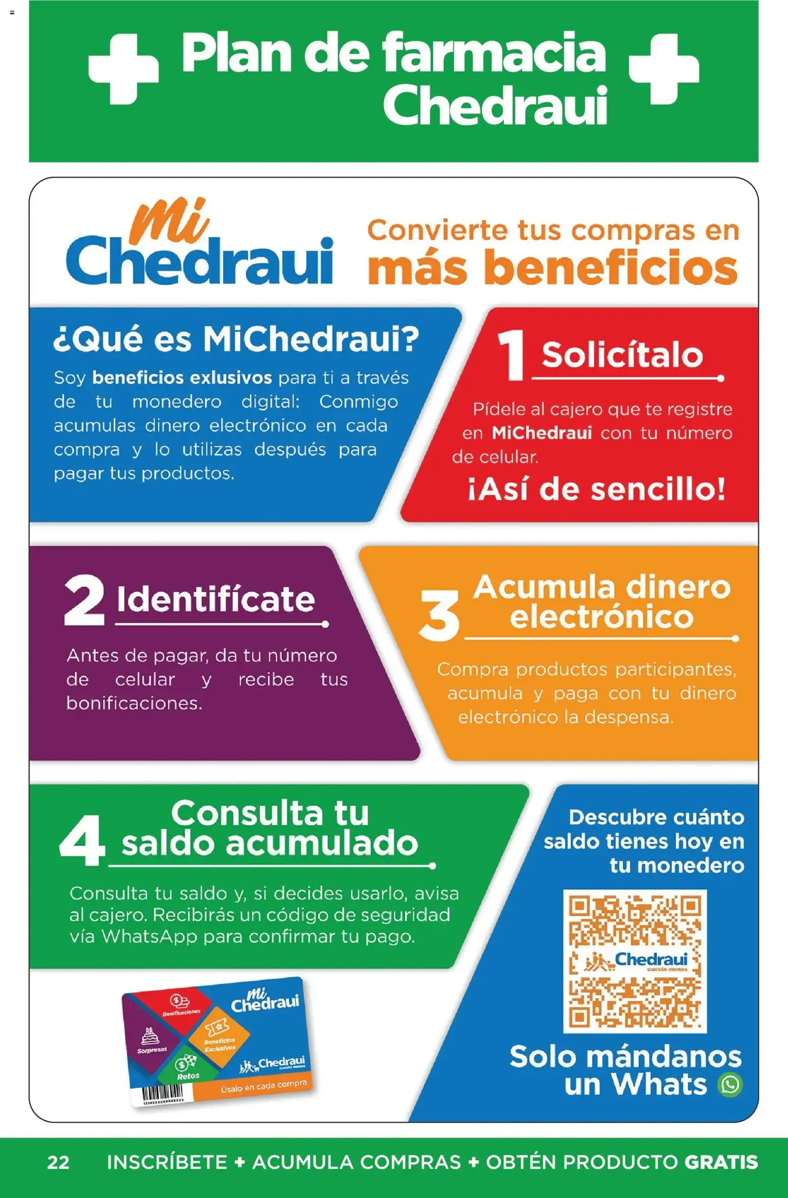 Catálogo de Chedraui folleto Plan de farmacia (01/07/2026 - 30/09/2026) - catálogo en línea 1 de julio al 30 de septiembre 2026 - Pagina 22