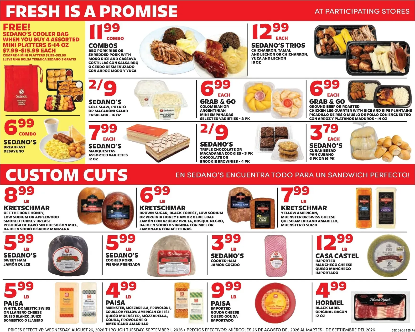 Weekly ad Current Sedano's leaflet valid from Wednesday 08/26/2026 to Tuesday 09/01/2026 from August 26 to September 1 2026 - Page 4