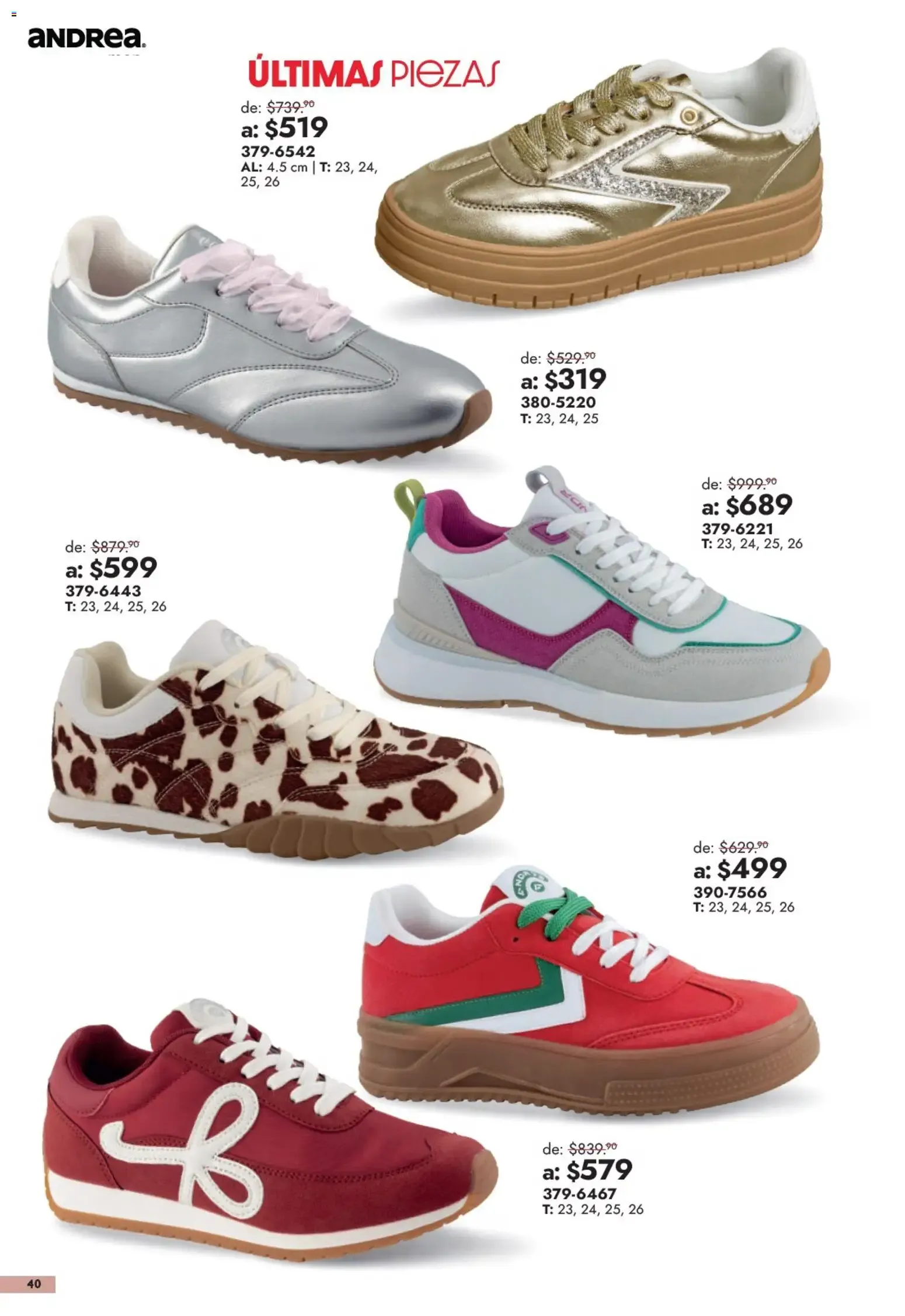 Catálogo de Andrea + Outlet Segundas Rebajas 13 de septiembre al 3 de octubre 2026 - Pagina 40