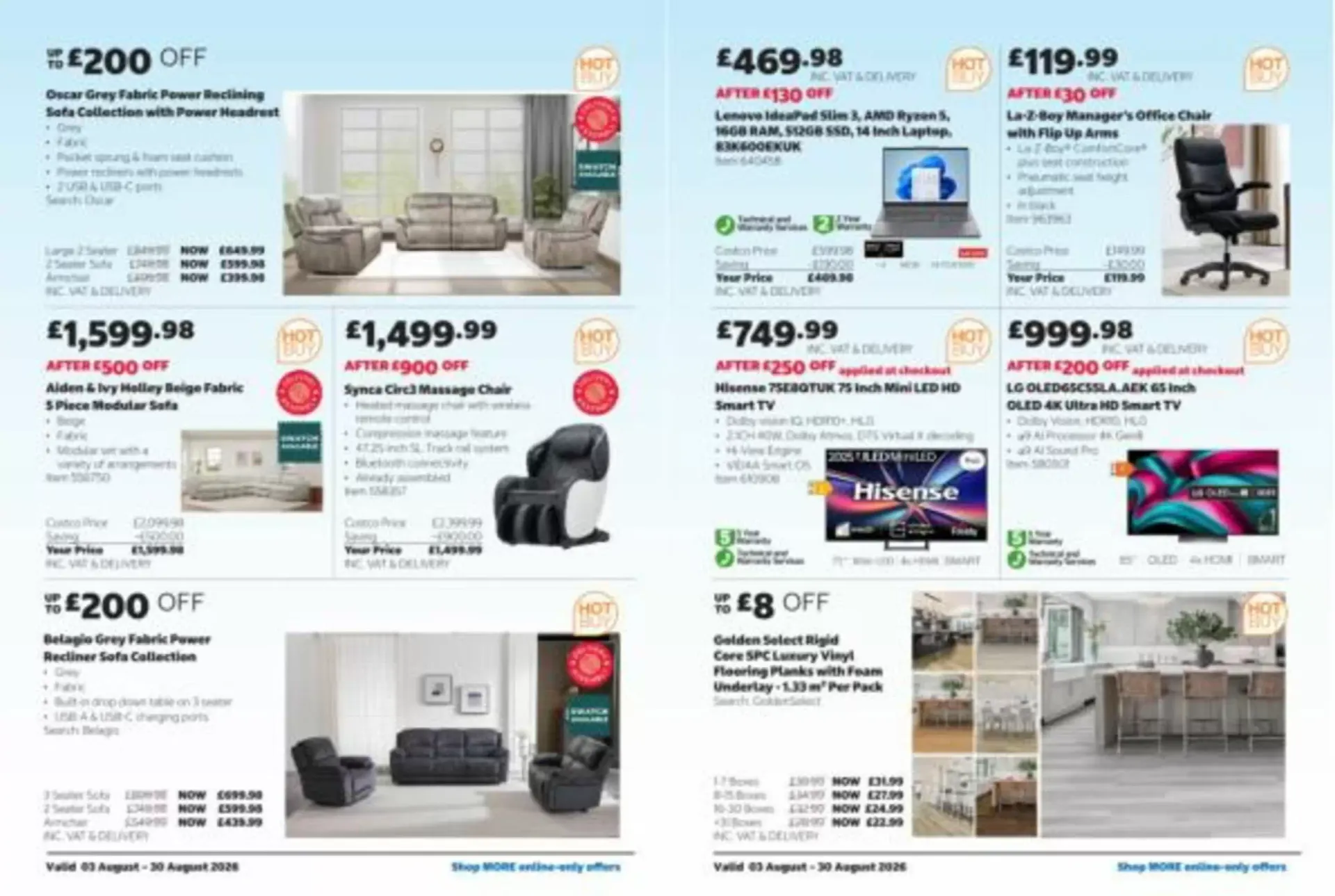 Costco leaflet from 3 August to 30 August 2026 - Catalogue Page 17