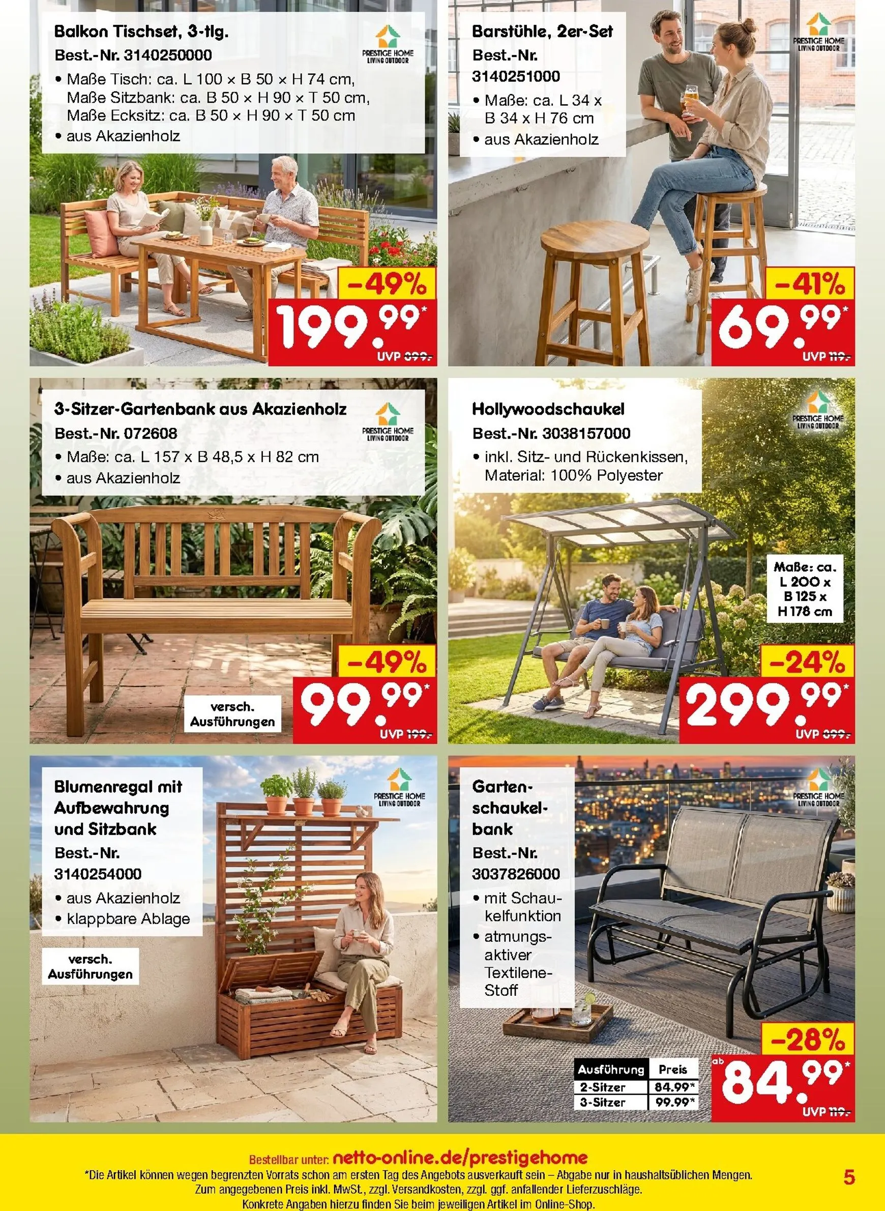 Netto Marken Discount - Online-Sonderangebote Sommerdeals Prospekt – von Mittwoch 01.07.2026 bis Freitag 31.07.2026 von 1. Juli bis 31. Juli 2026 - Prospekt seite 5