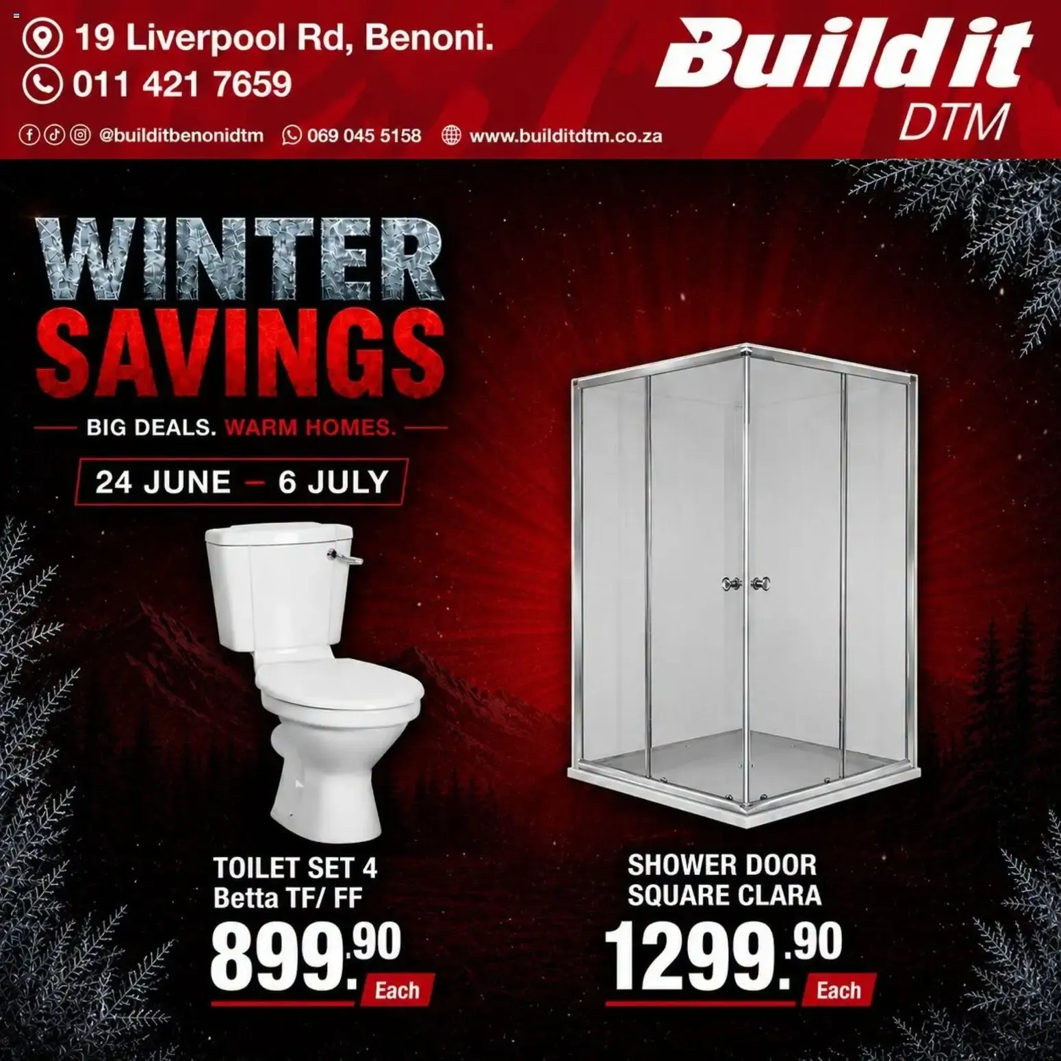 Build It Gauteng - Winter Savings. Big Deals. Warm Homes. (24/06/2026 - 06/07/2026) Online from 24 June to 6 July 2026 - Catalogue Page 4